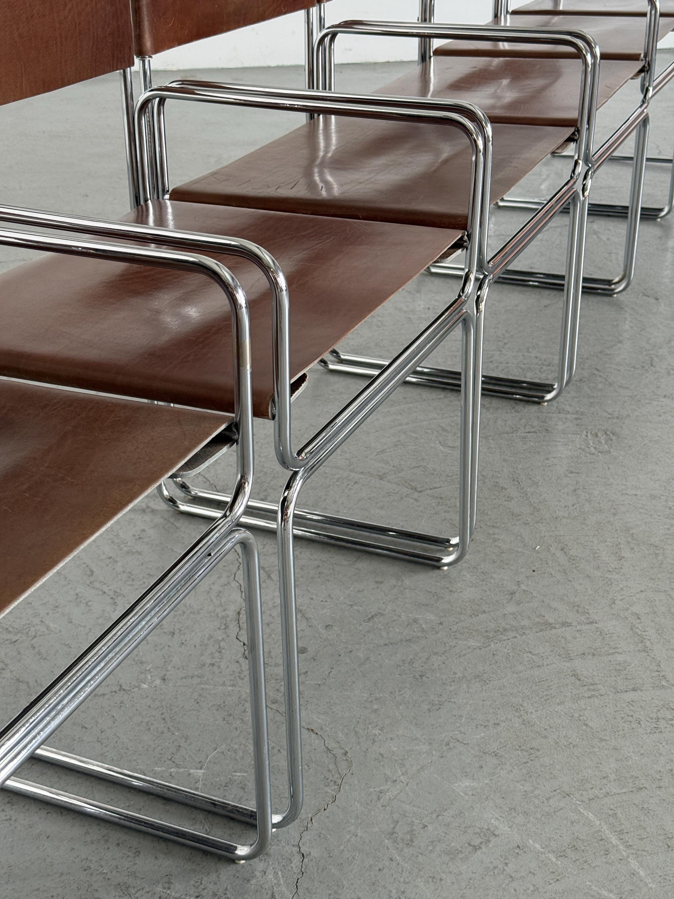 Vintage 'Libellula' Armchairs by Giovanni Carini for Planula