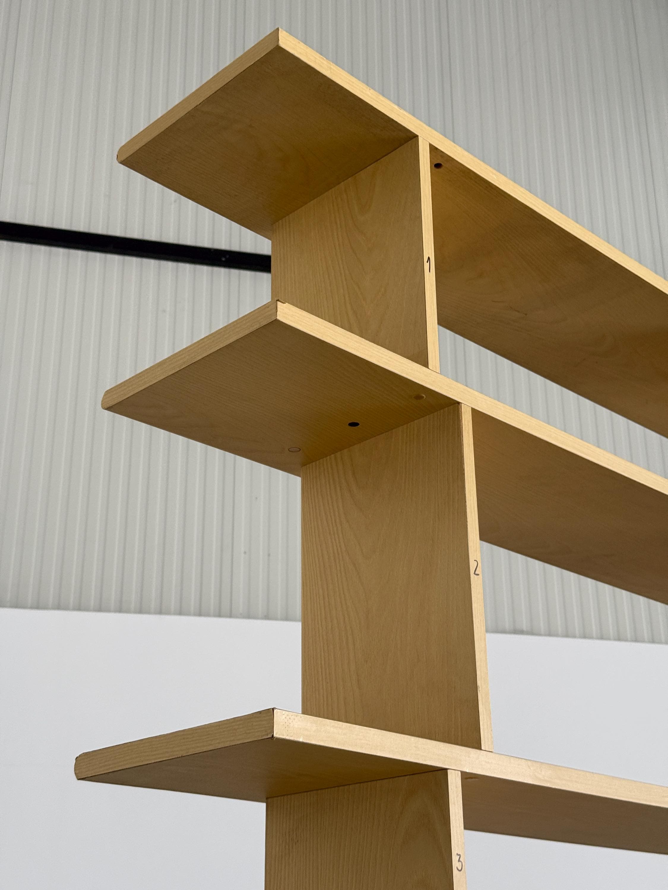 Open Bookcase Model 4860 by Carlo Bartoli for Arflex