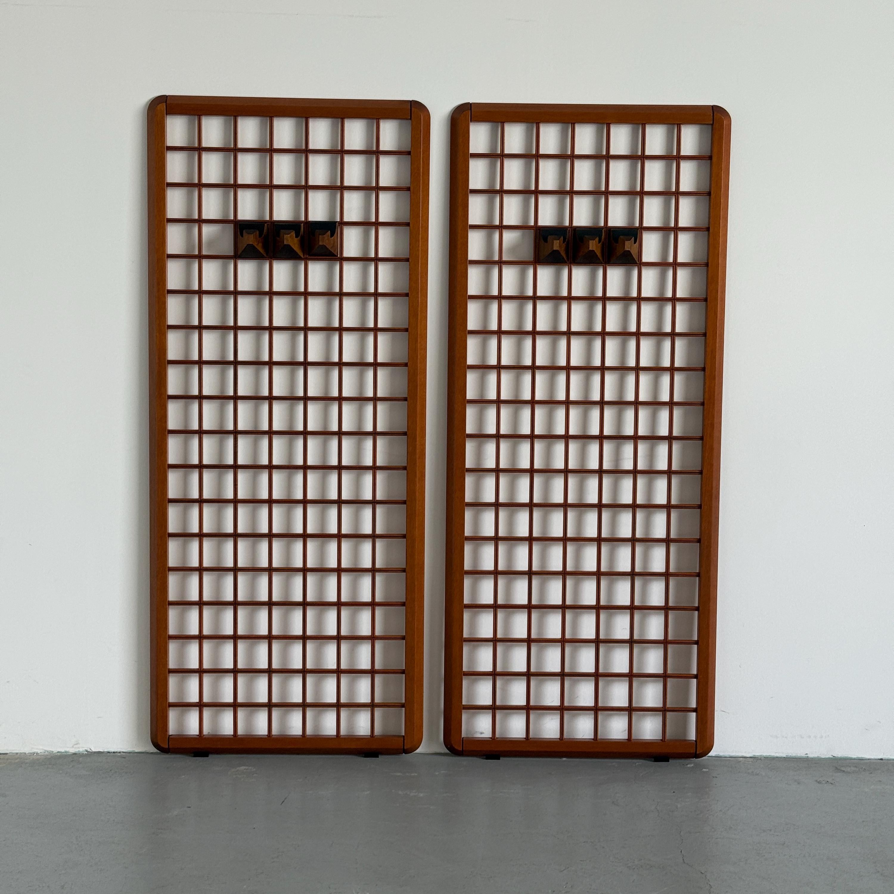 Modular Wall Coat Racks by Franco Poldaretti for Linea Arredamenti