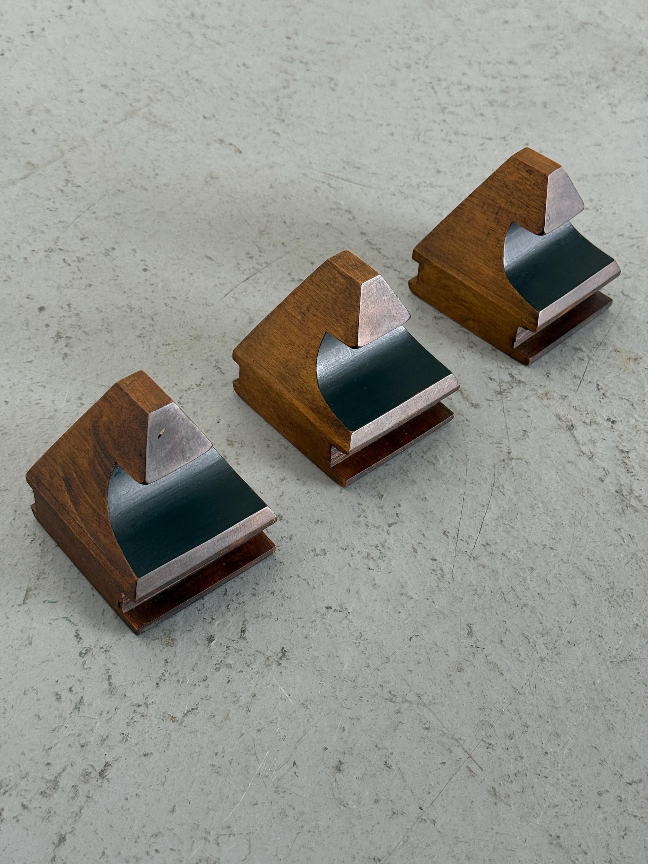 Modular Wall Coat Racks by Franco Poldaretti for Linea Arredamenti
