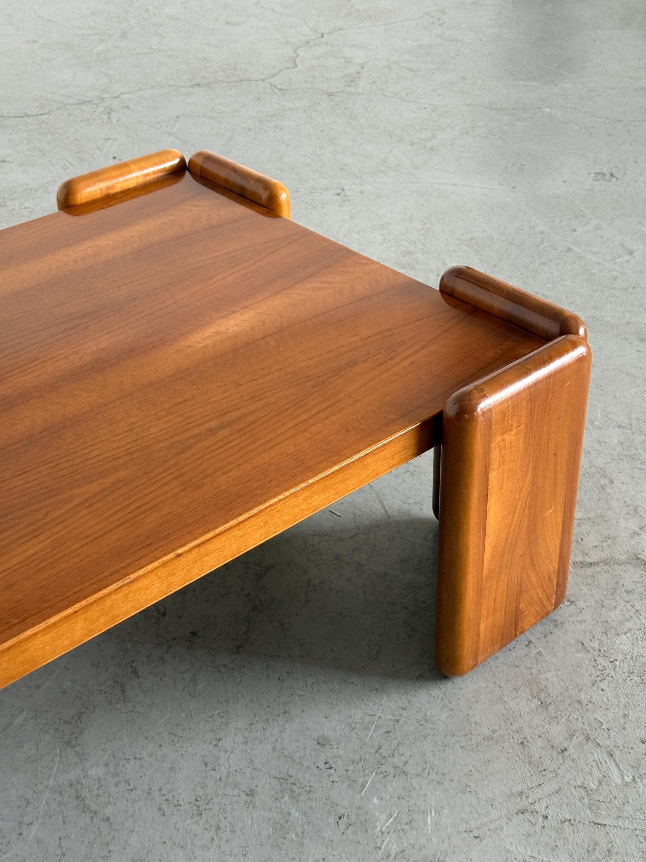 Sapporo Walnut Coffee Table by Mario Marenco for Mobilgirgi