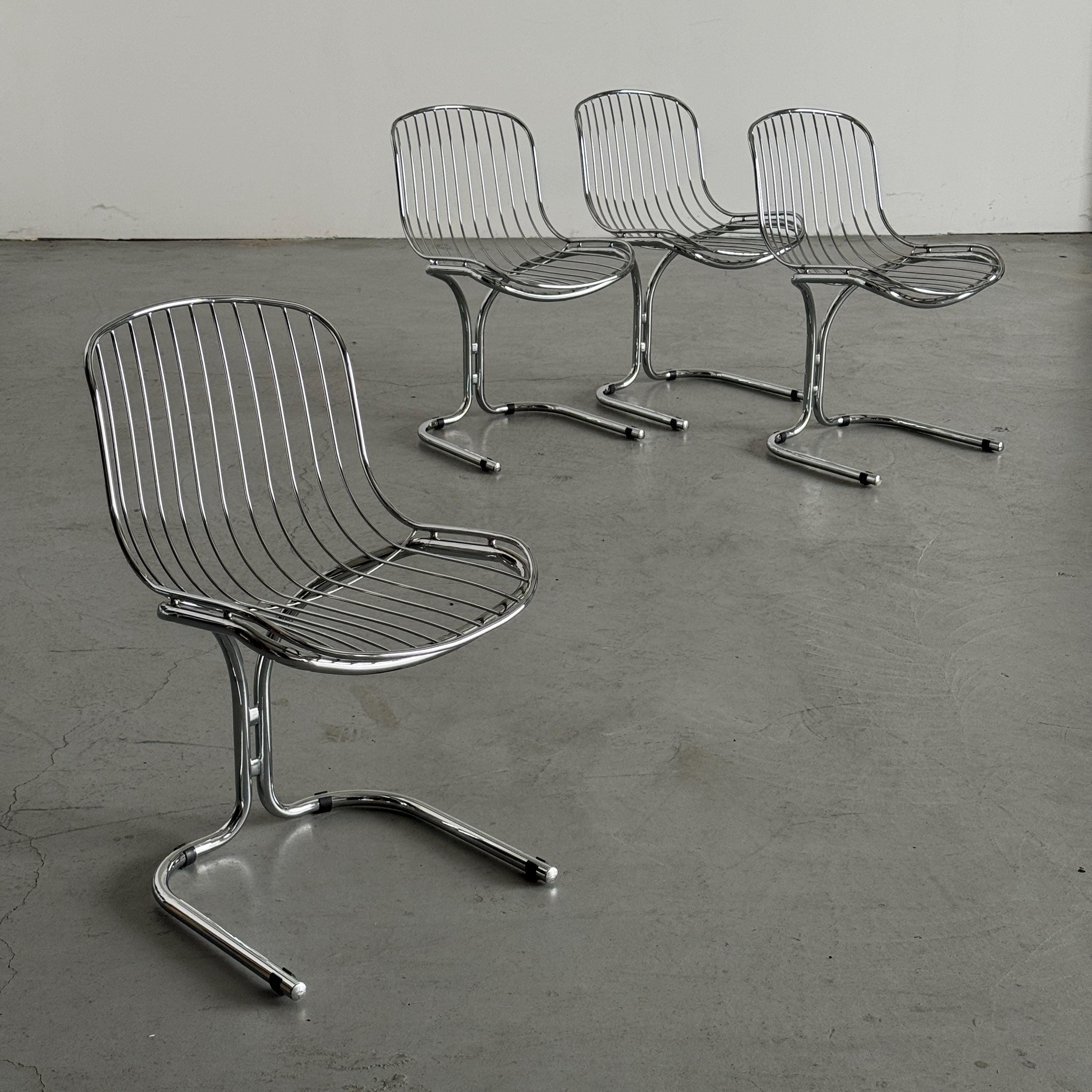 Radiofreccia Dining Chairs by Gastone Rinaldi