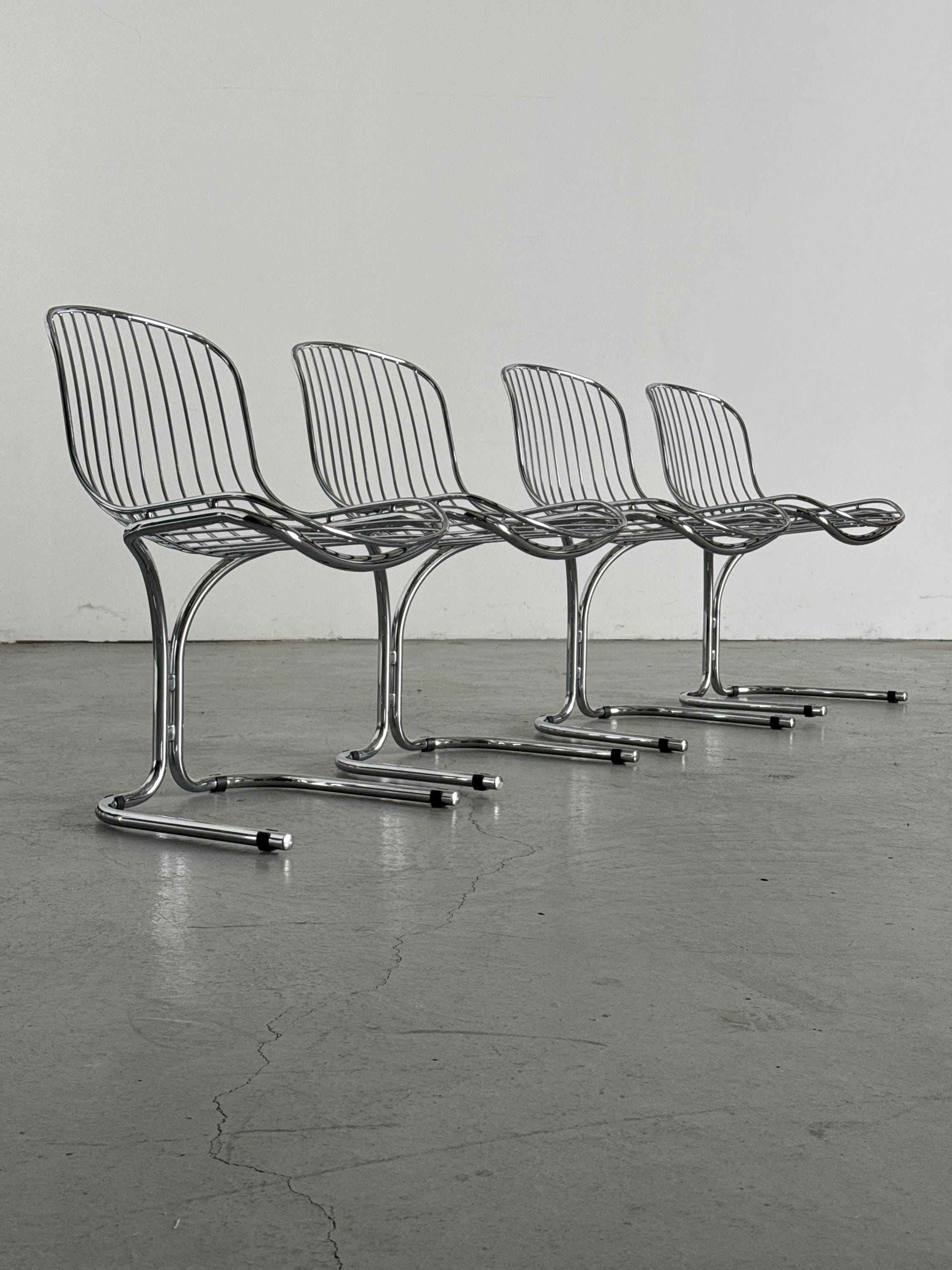 Radiofreccia Dining Chairs by Gastone Rinaldi