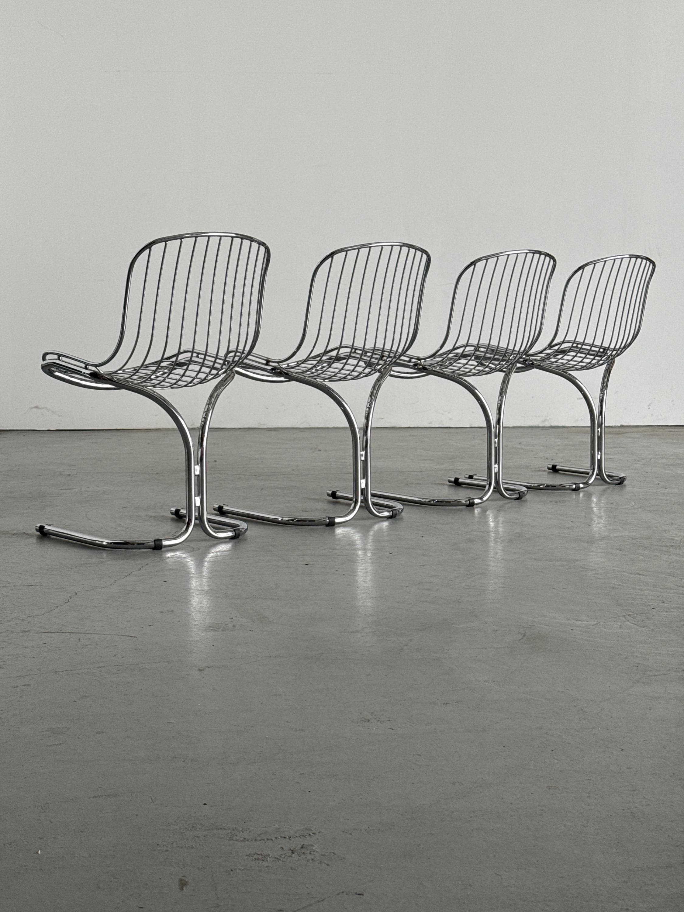 Radiofreccia Dining Chairs by Gastone Rinaldi