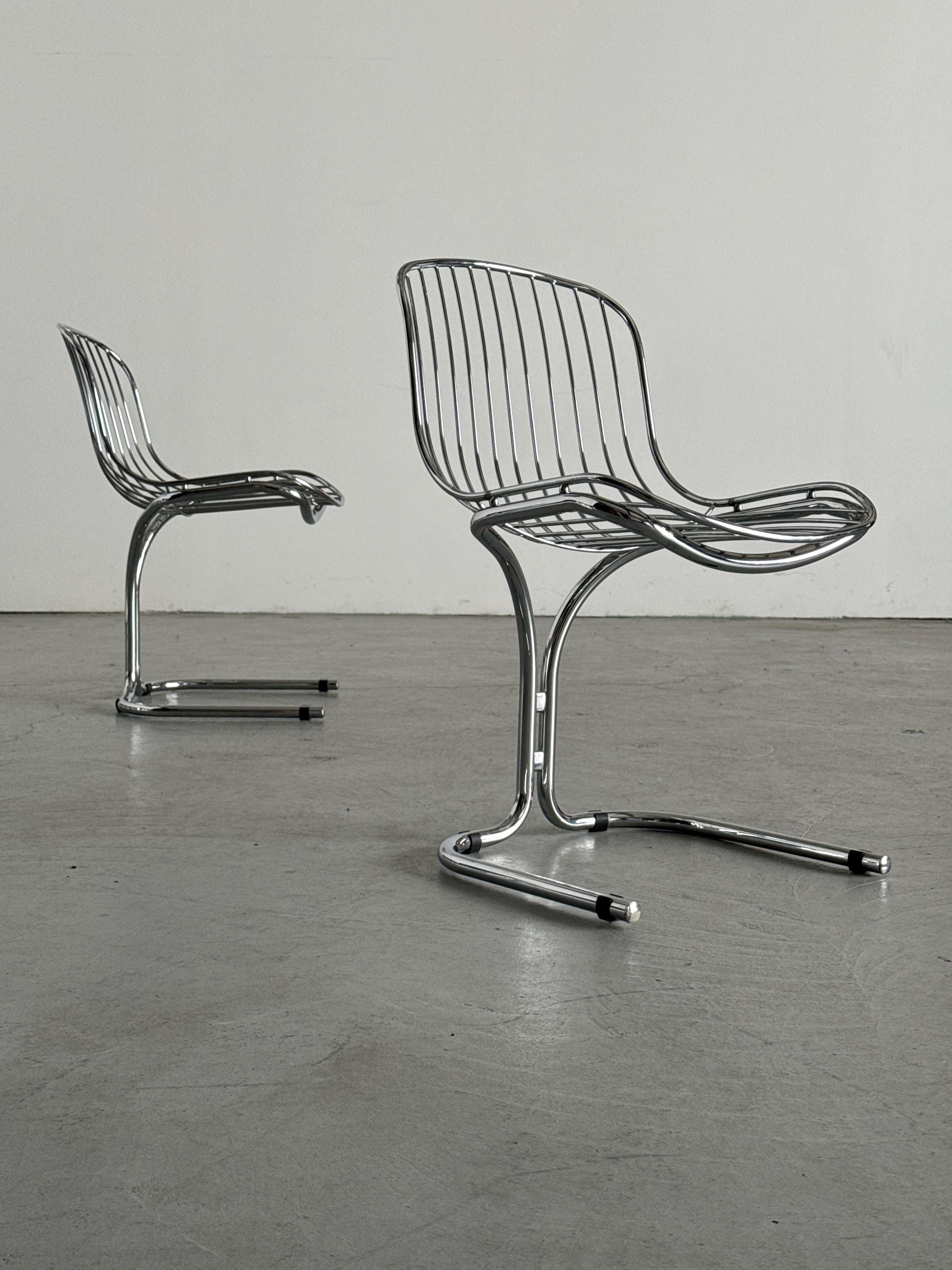 Radiofreccia Dining Chairs by Gastone Rinaldi