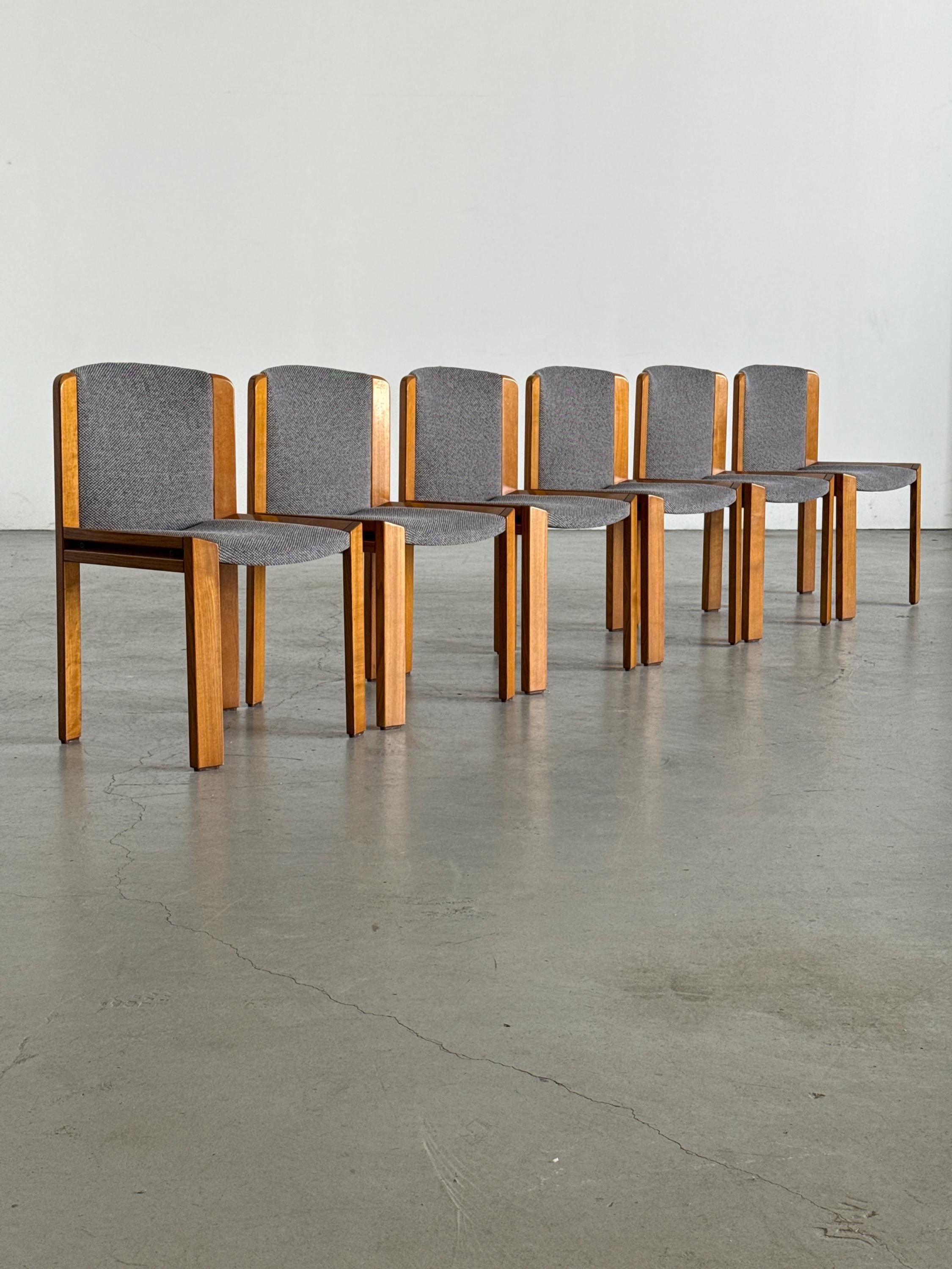 Joe Colombo Model 300 Dining Chairs for Pozzi