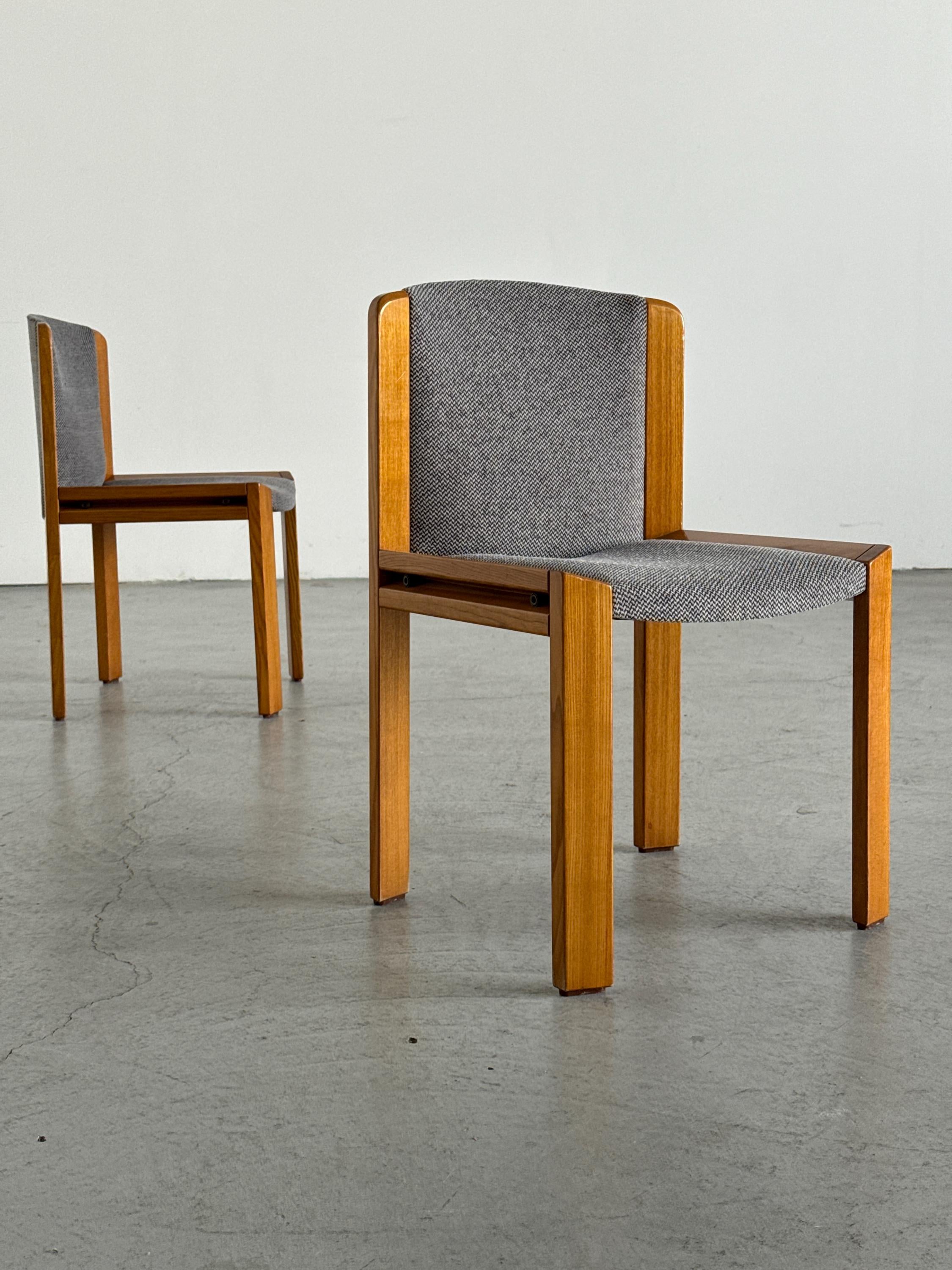 Joe Colombo Model 300 Dining Chairs for Pozzi
