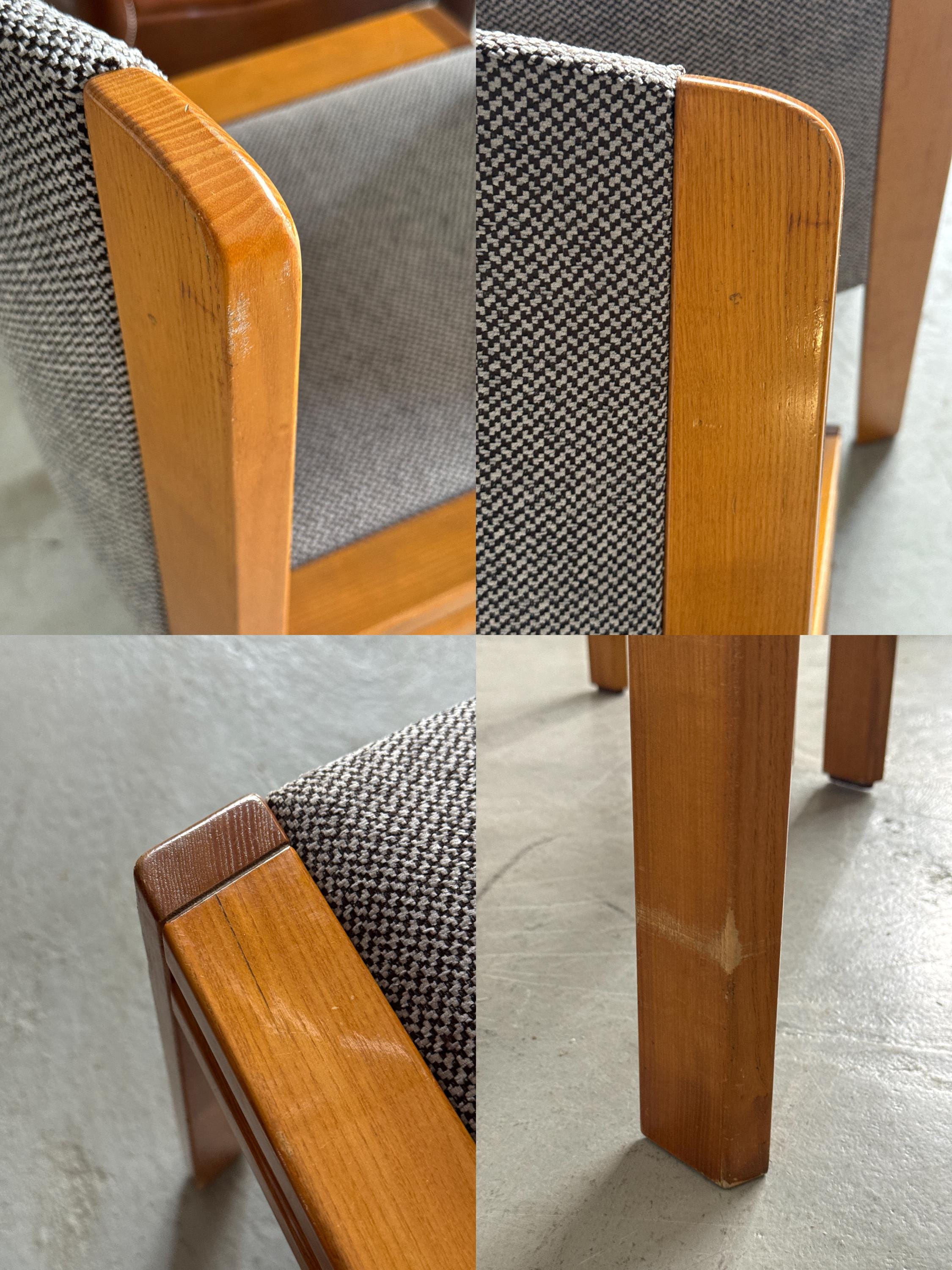 Joe Colombo Model 300 Dining Chairs for Pozzi