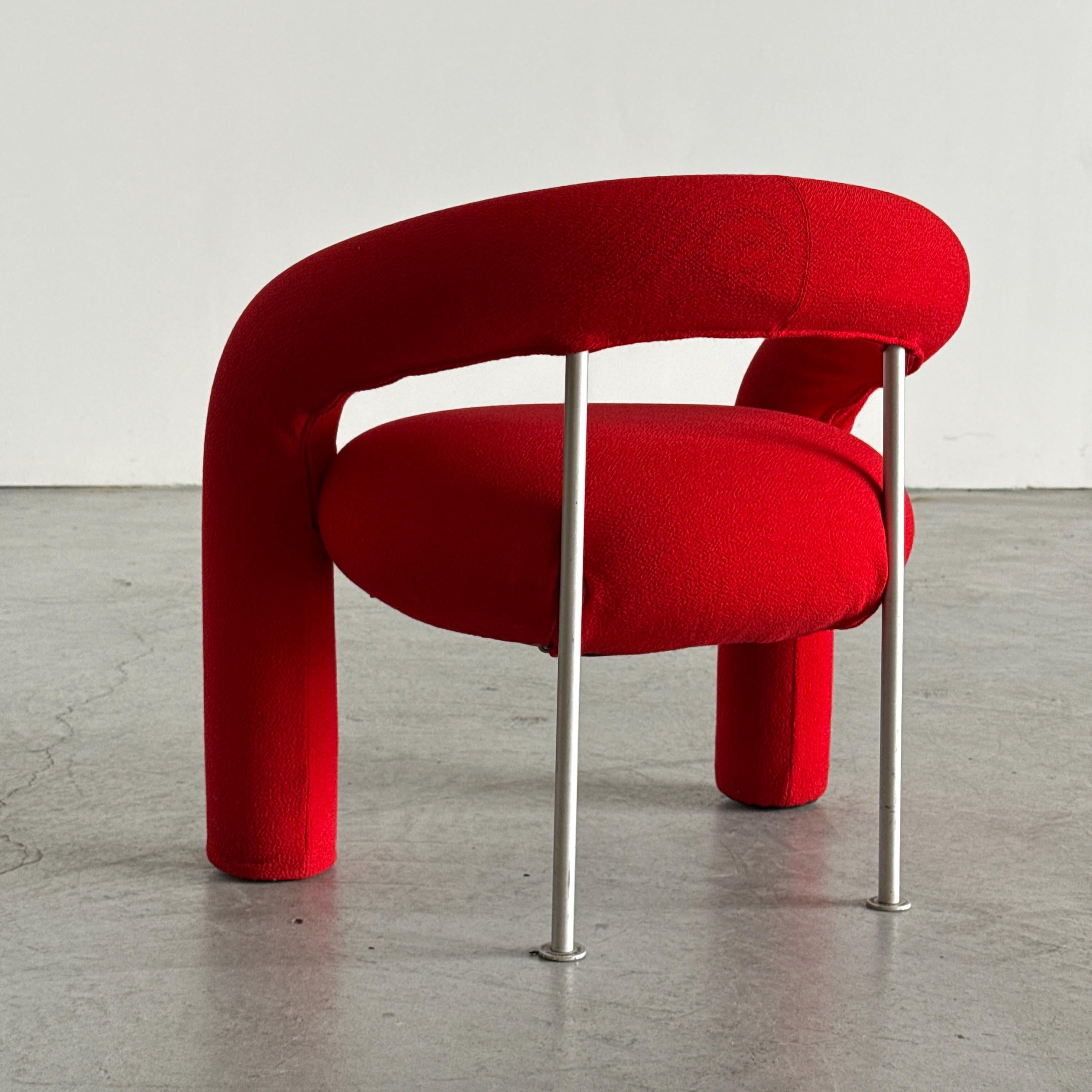 Tube Lounge Chair by Anna & Carlo Bartoli for Rossi di Albizzate