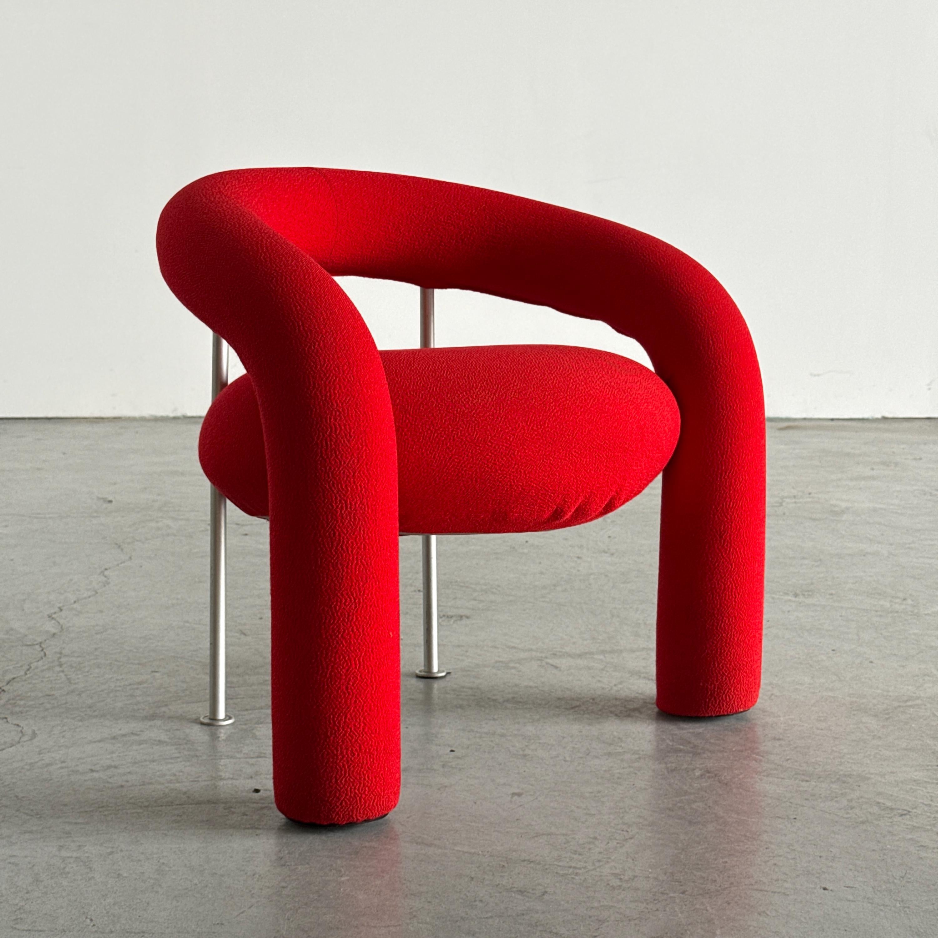 Tube Lounge Chair by Anna & Carlo Bartoli for Rossi di Albizzate