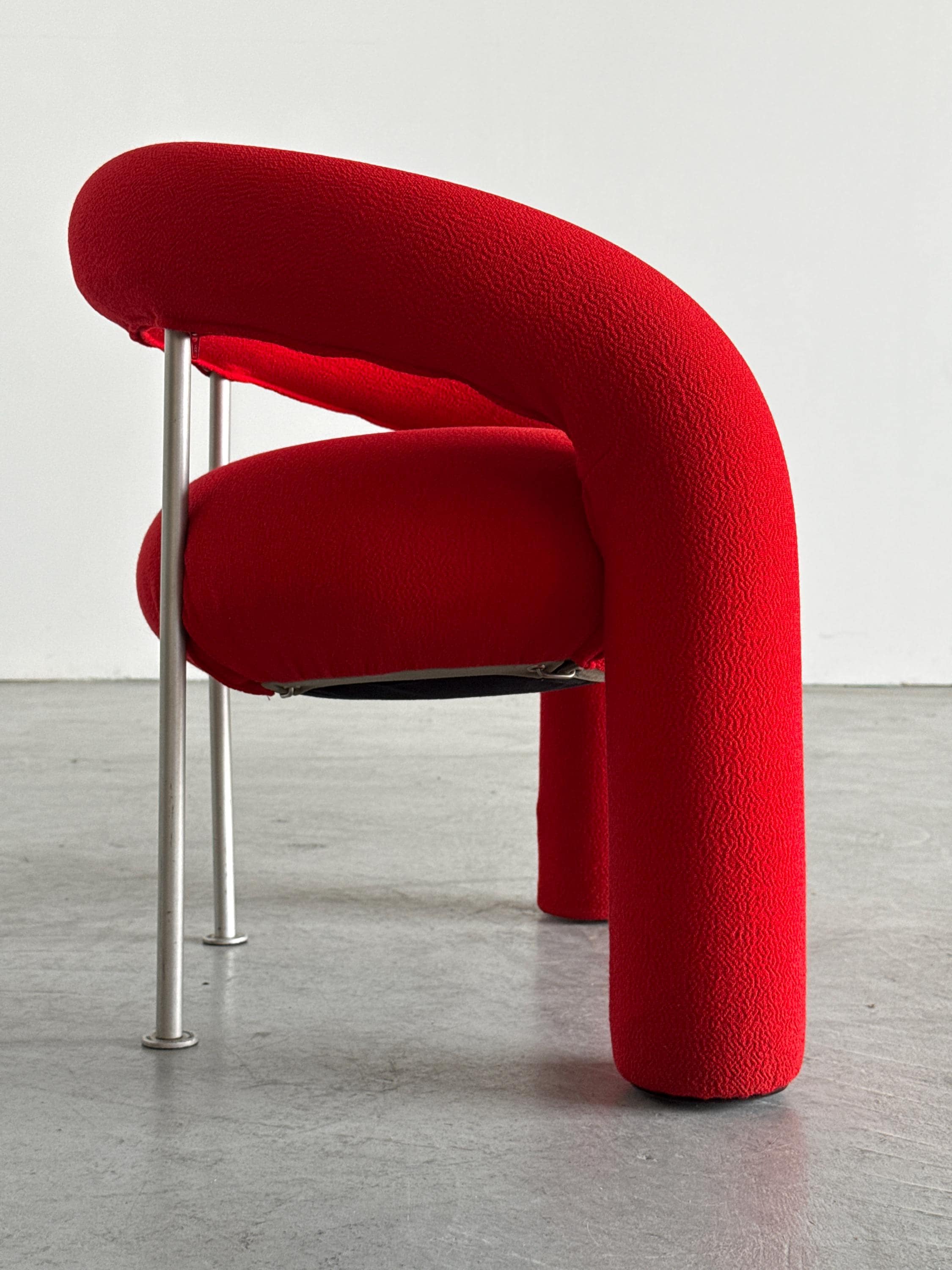 Tube Lounge Chair by Anna & Carlo Bartoli for Rossi di Albizzate