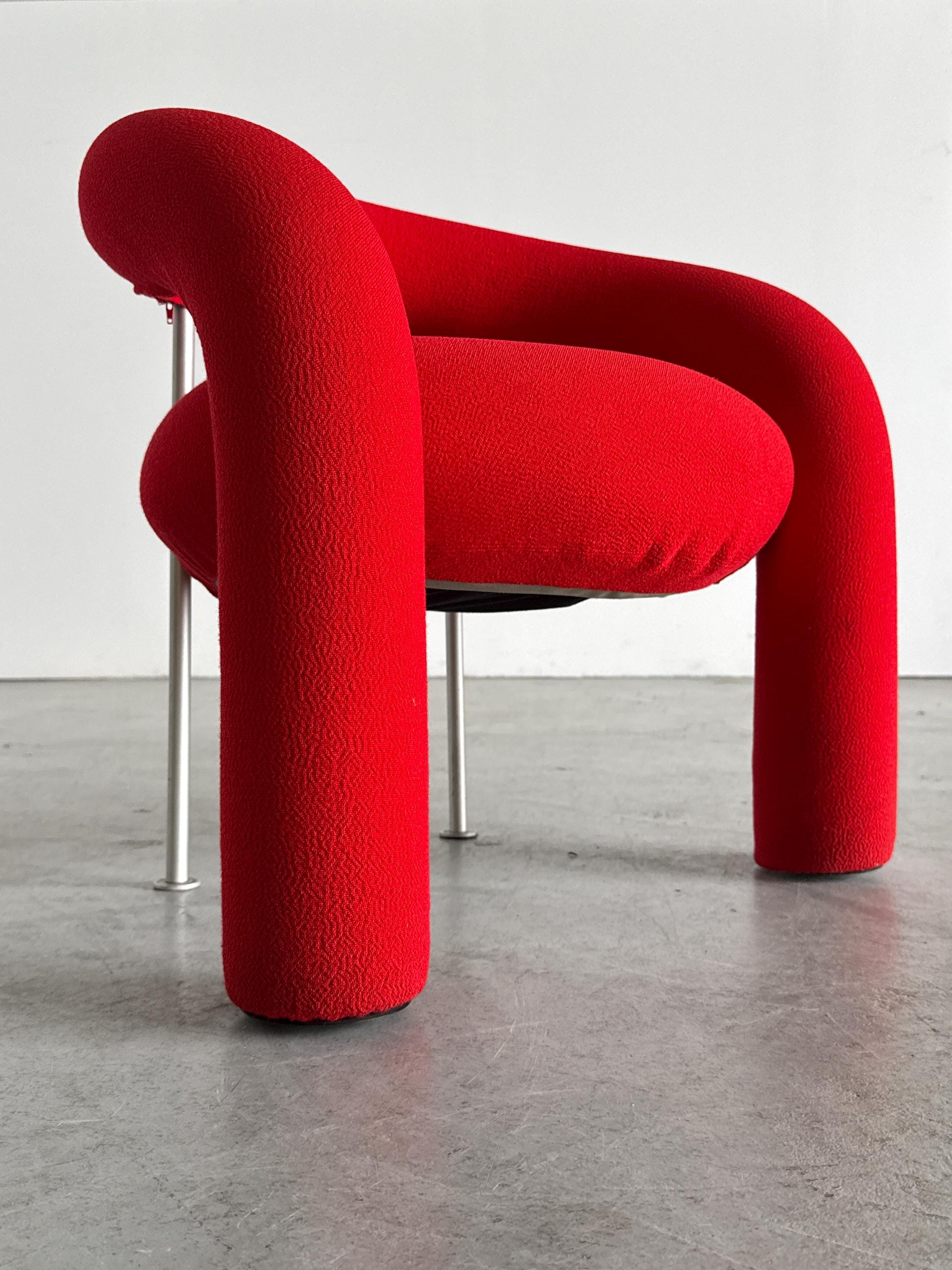 Tube Lounge Chair by Anna & Carlo Bartoli for Rossi di Albizzate