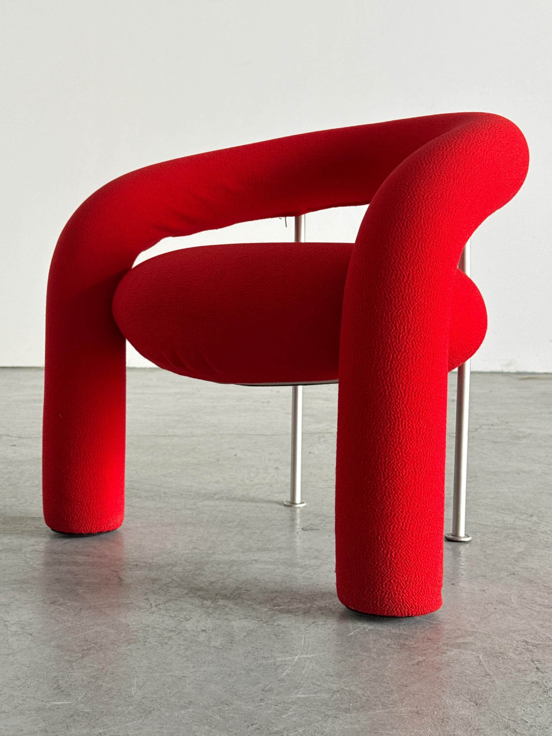 Tube Lounge Chair by Anna & Carlo Bartoli for Rossi di Albizzate