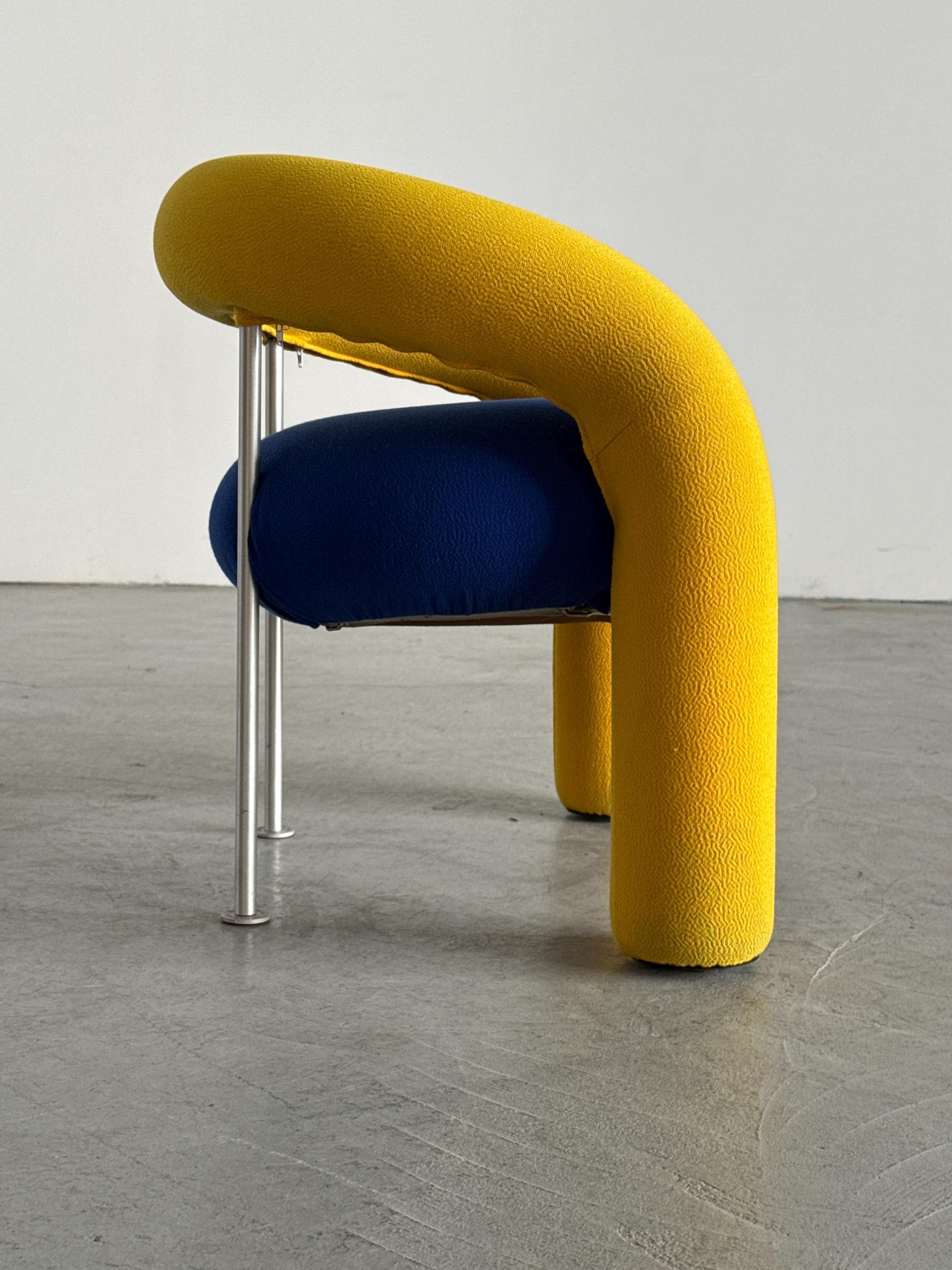 Tube Lounge Chair by Anna & Carlo Bartoli for Rossi di Albizzate