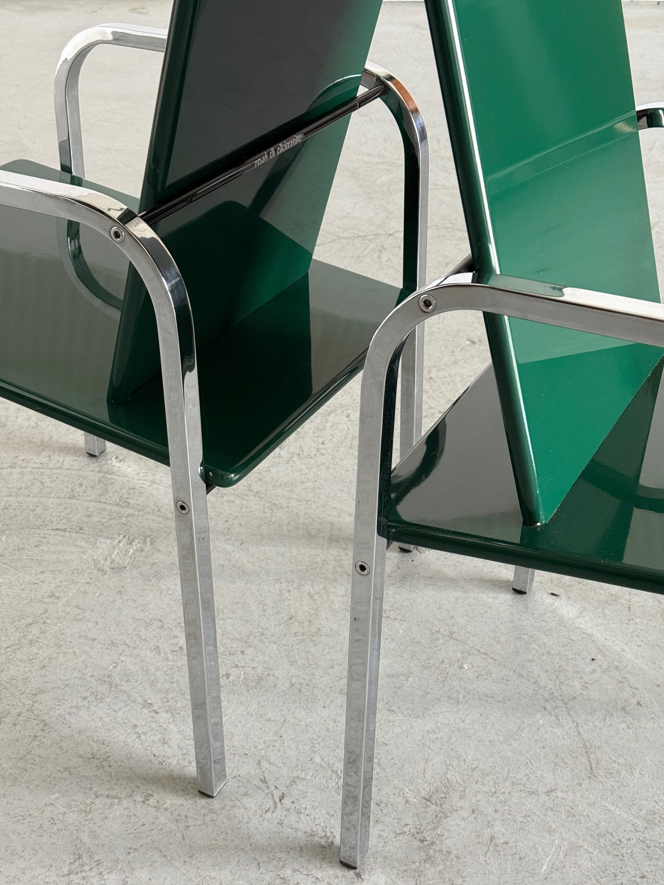 Hilversum Chairs by Carlo Bartoli for Rossi di Albizzate