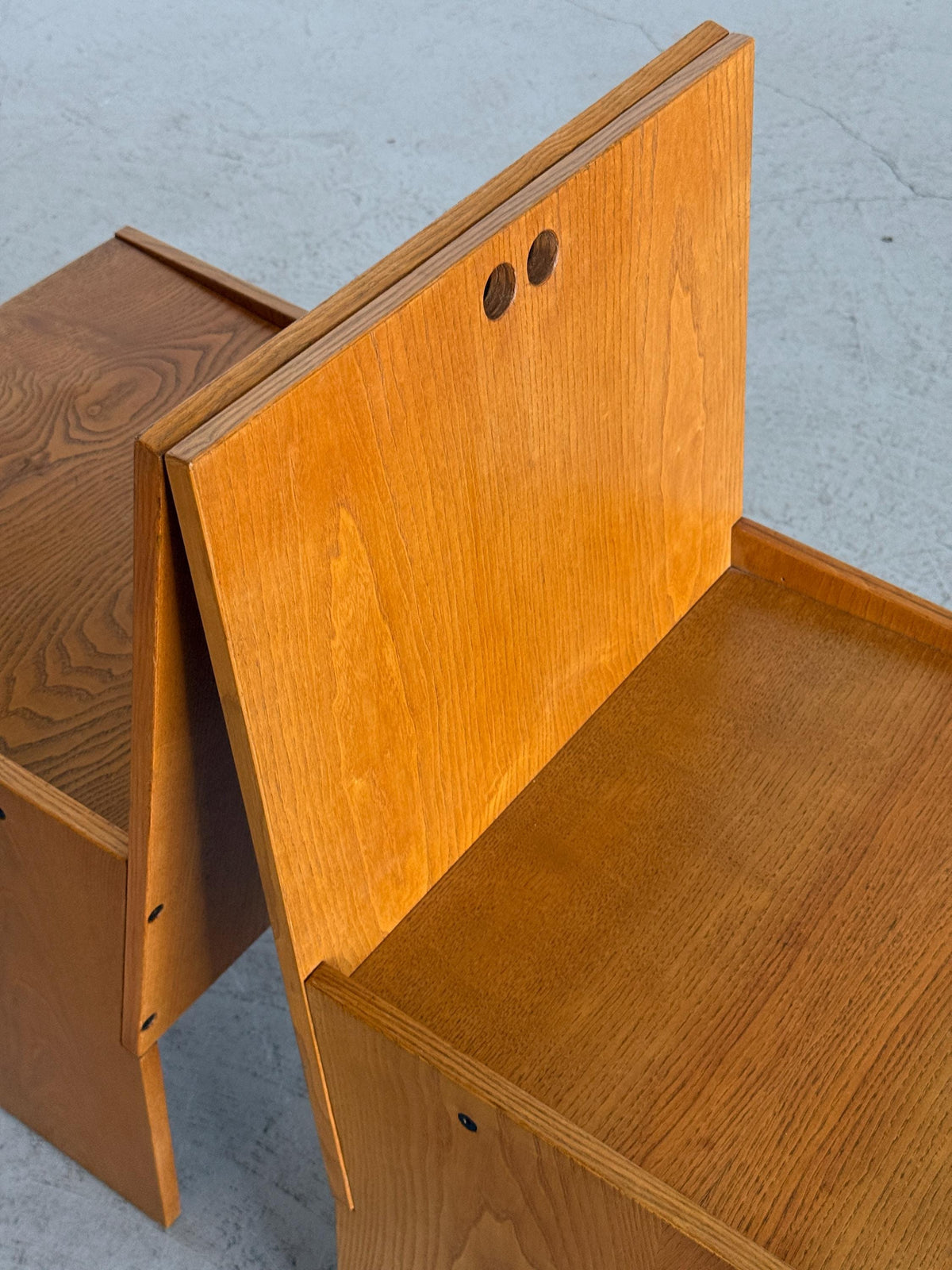Architectural Constructivist Dining Chairs