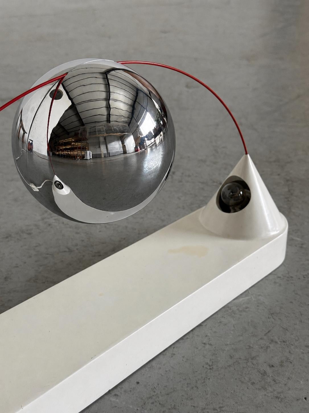 Mercurio Table Lamp by Peppe de Giuli for Candolfi