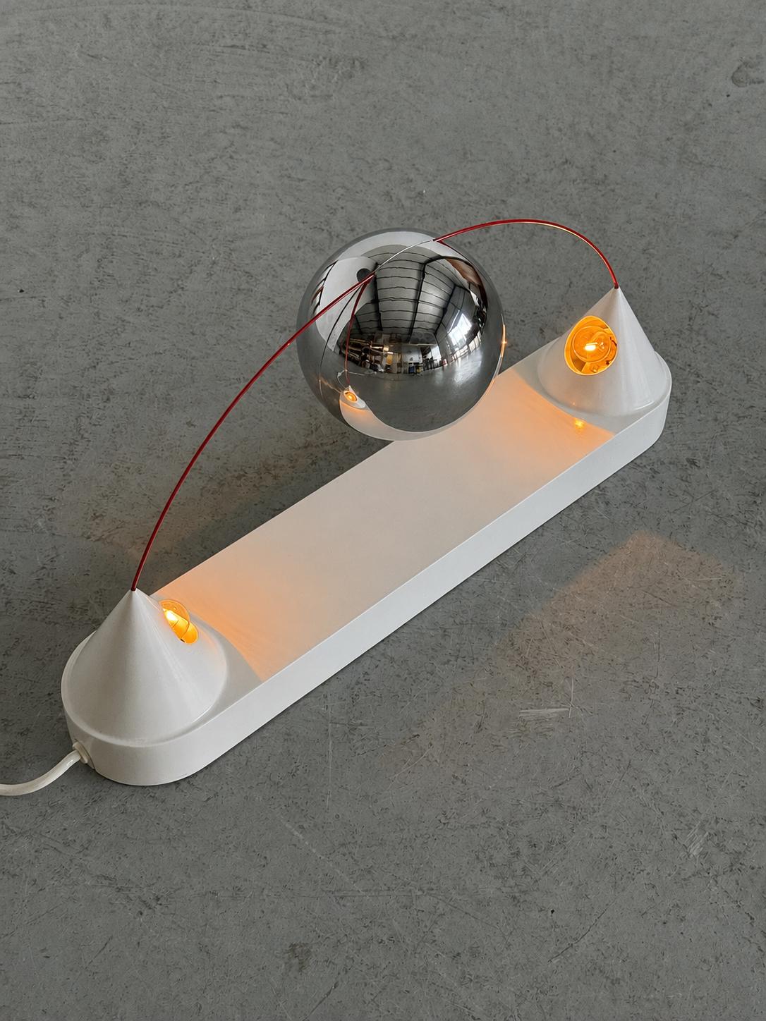 Mercurio Table Lamp by Peppe de Giuli for Candolfi