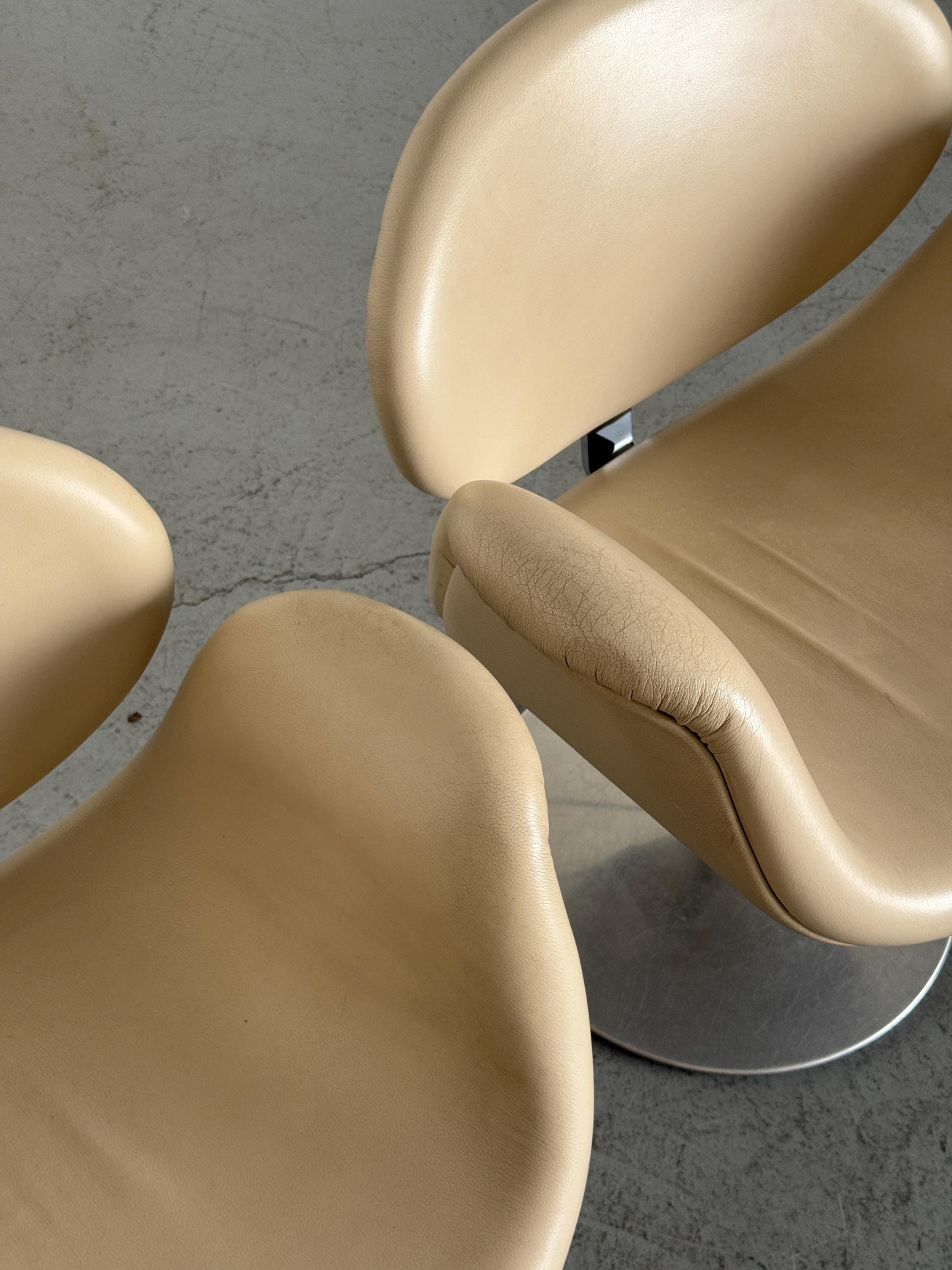 Artifort Little Tulip Armchairs F163 by Pierre Paulin