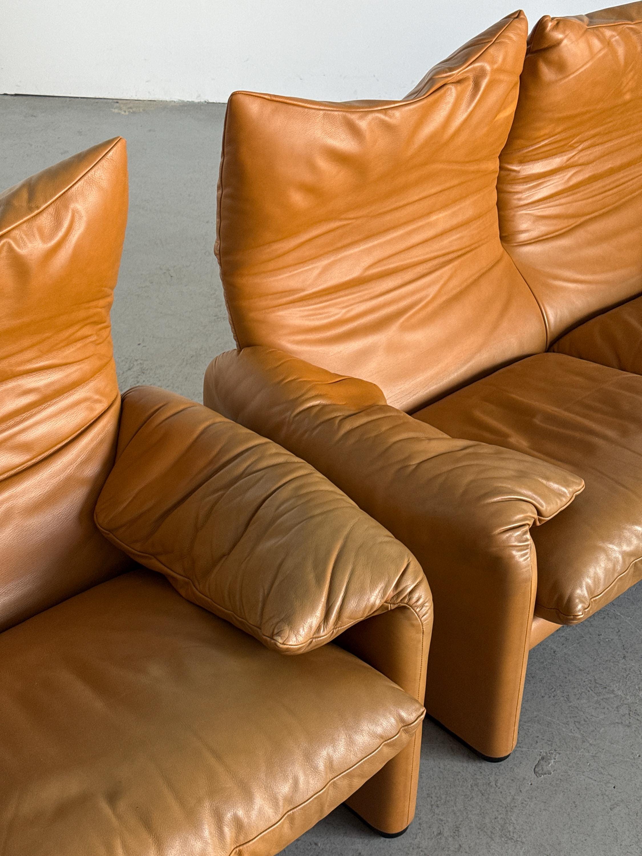 Maralunga Sofa by Vico Magistretti for Cassina