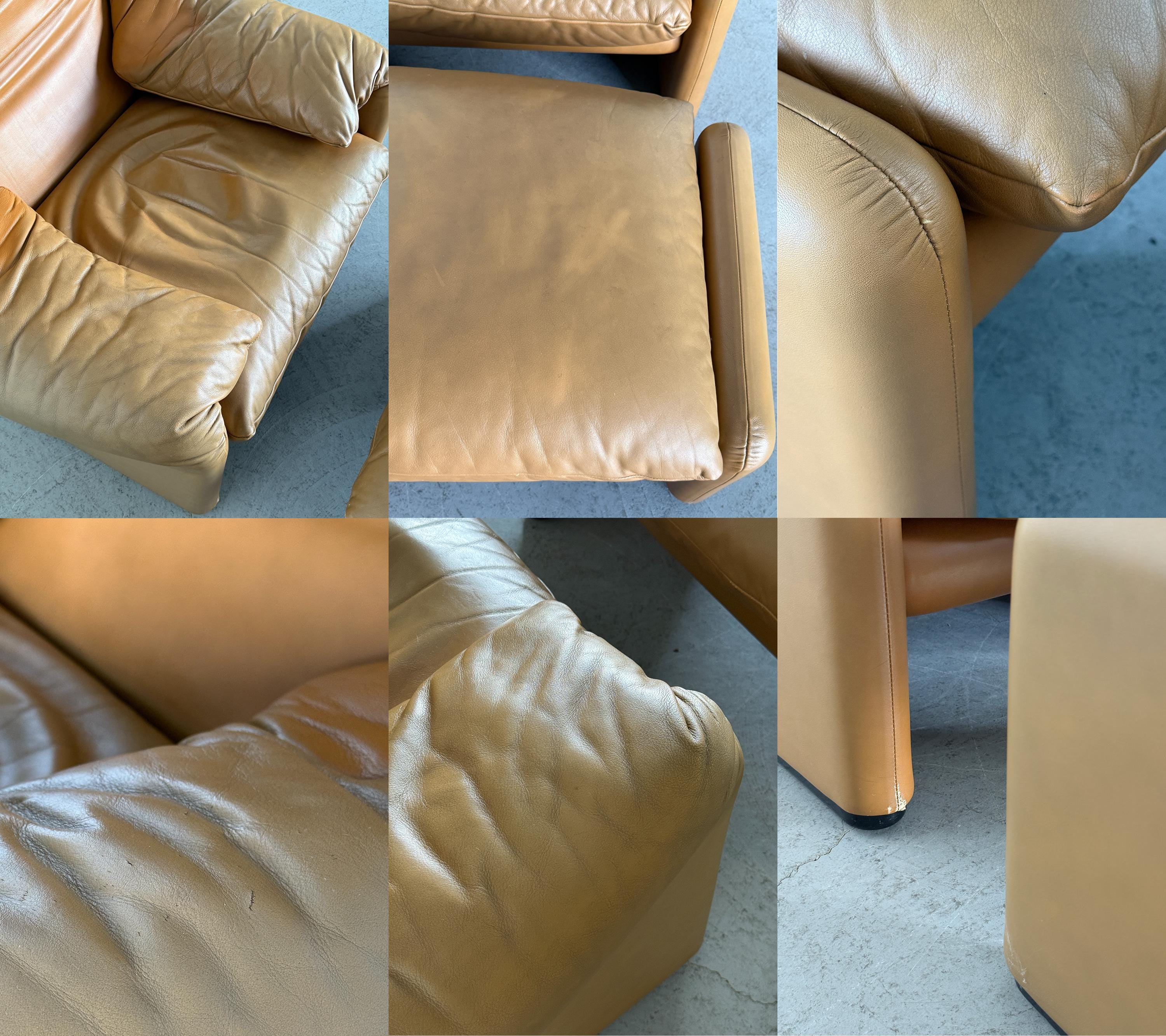 Maralunga Seating Set by Vico Magistretti for Cassina