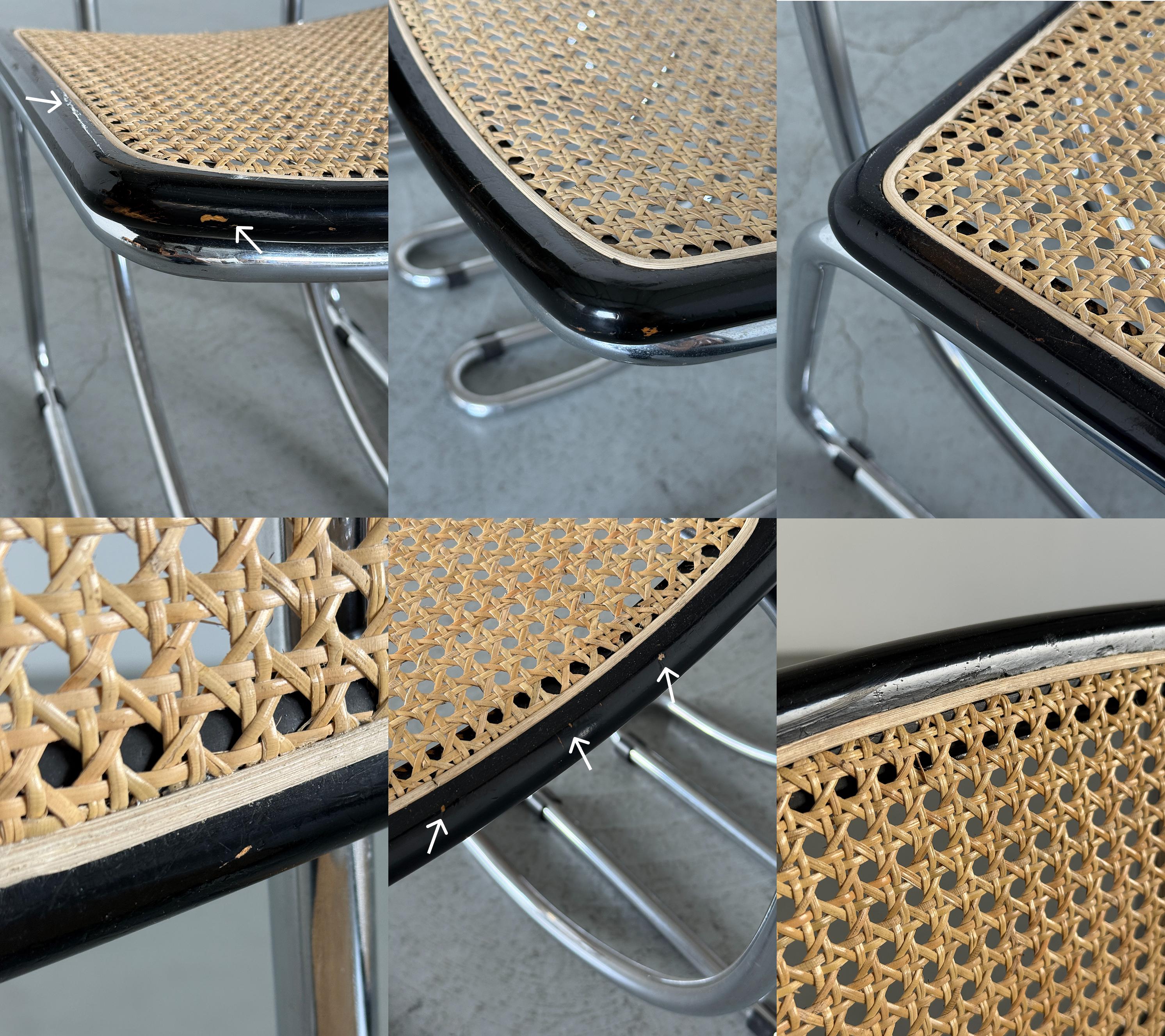 Italian Cantilever Dining Chairs