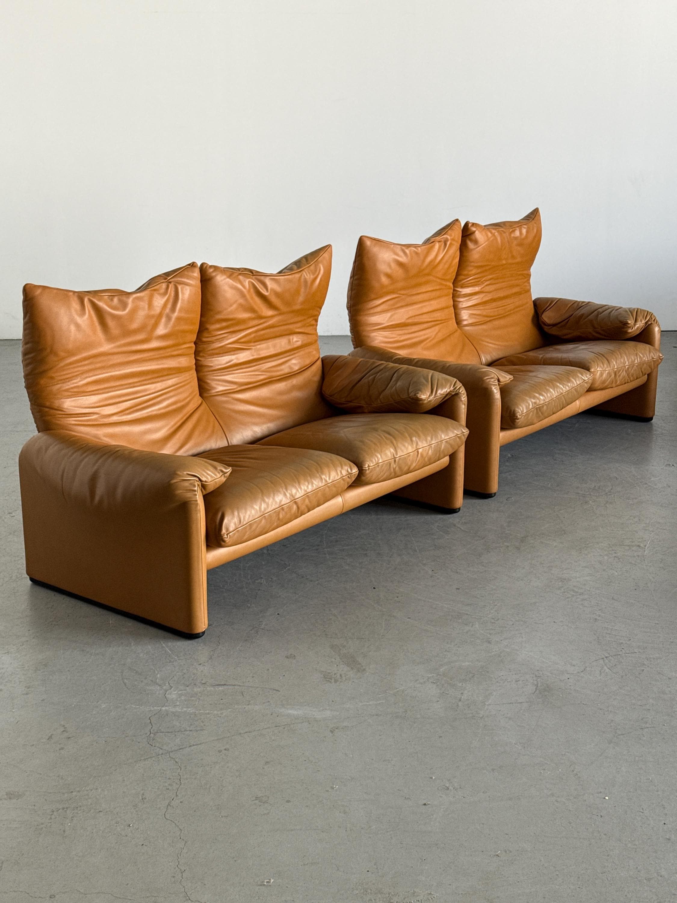 Maralunga Sofa by Vico Magistretti for Cassina