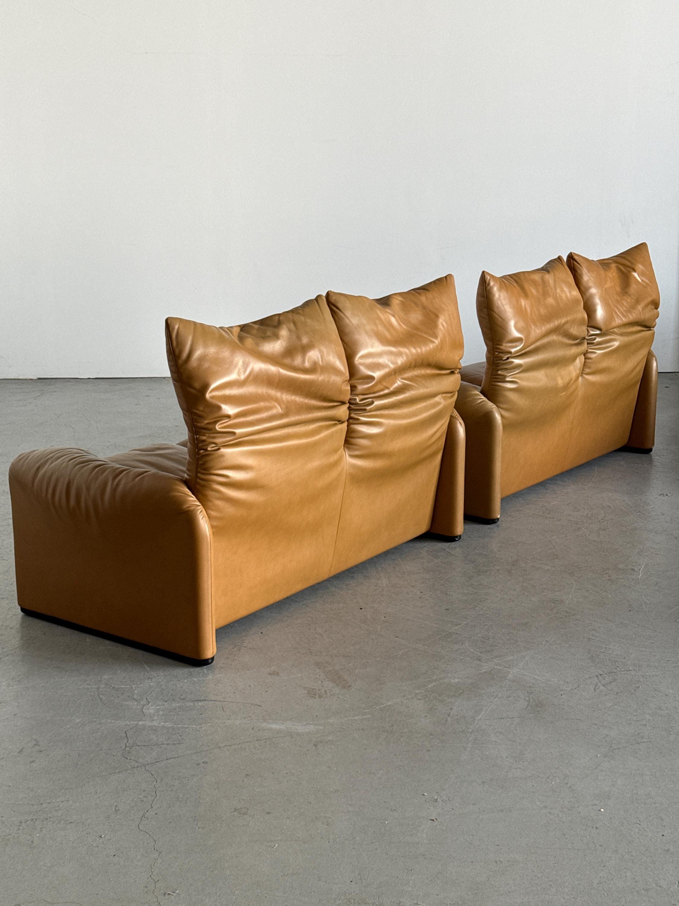Maralunga Sofa by Vico Magistretti for Cassina
