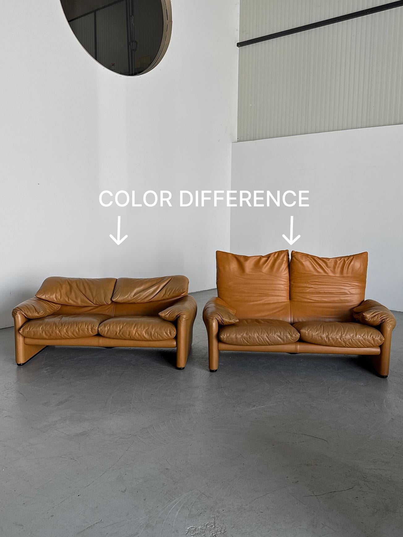 Maralunga Sofa by Vico Magistretti for Cassina