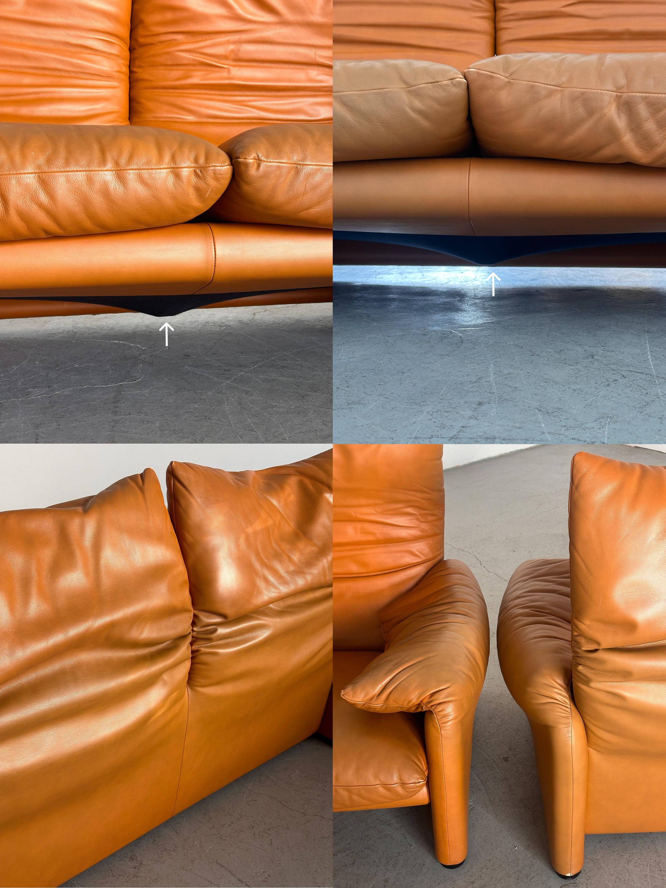 Maralunga Sofa by Vico Magistretti for Cassina