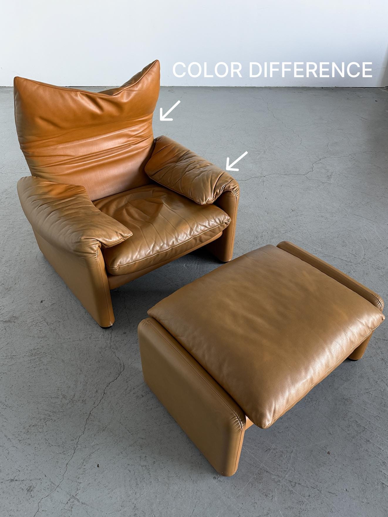 Maralunga Seating Set by Vico Magistretti for Cassina