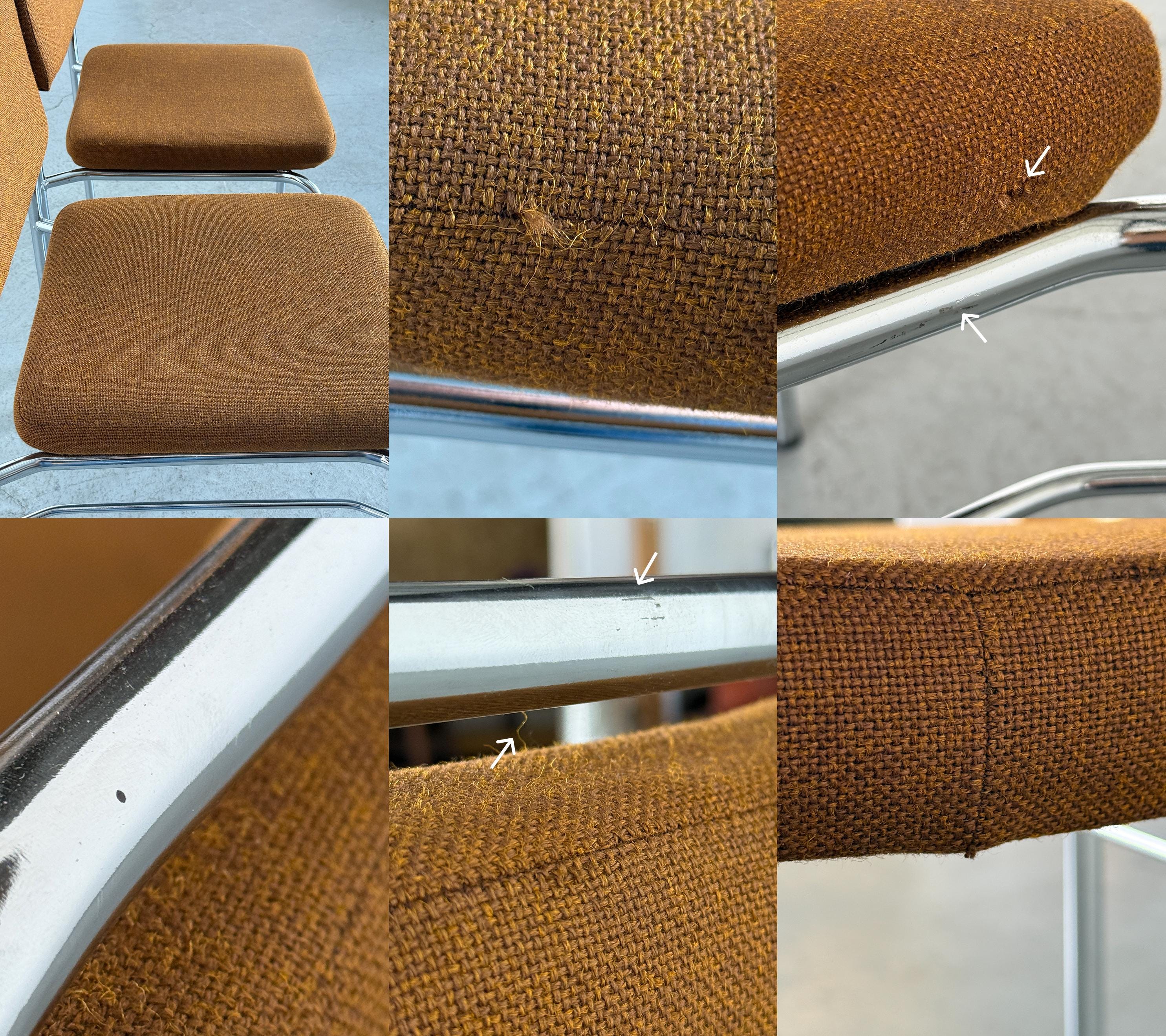 Mid-Century Modern Chairs by Hans Fiedler & Hans Heyder