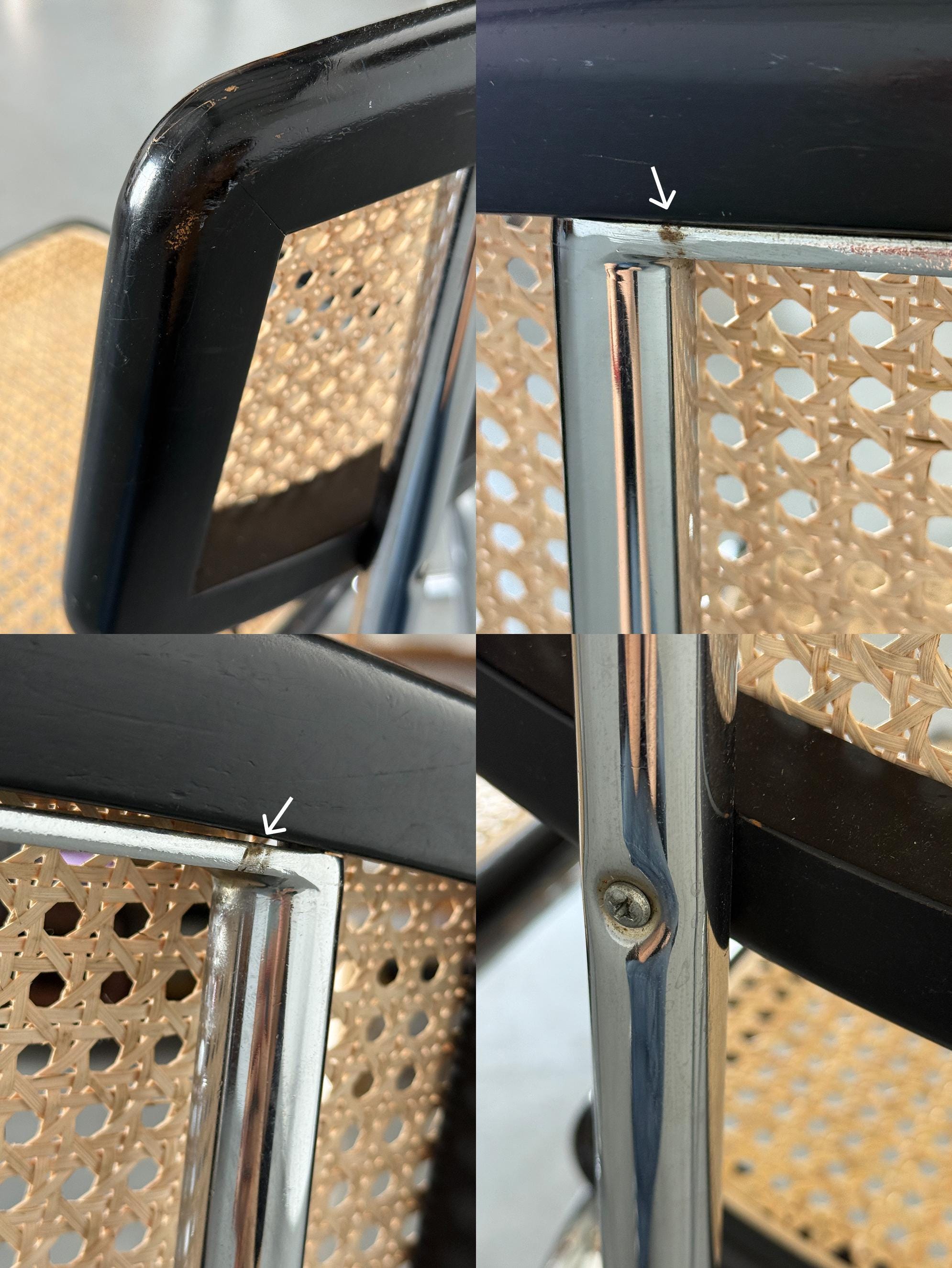 Italian Cantilever Dining Chairs