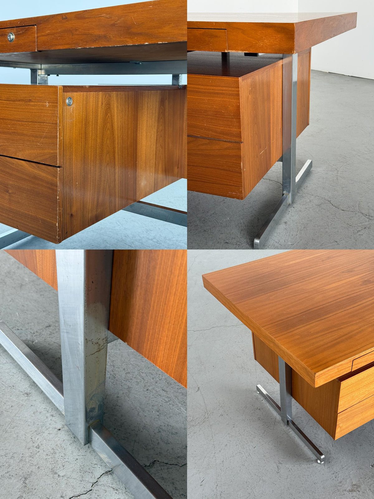 German Modernist Executive Desk