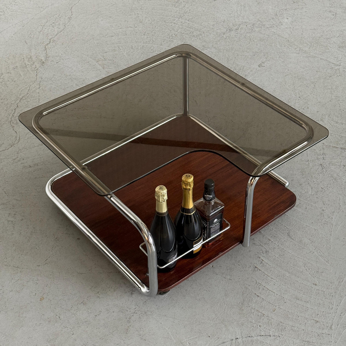 Italian Mid Century Two-Tier Coffee Table