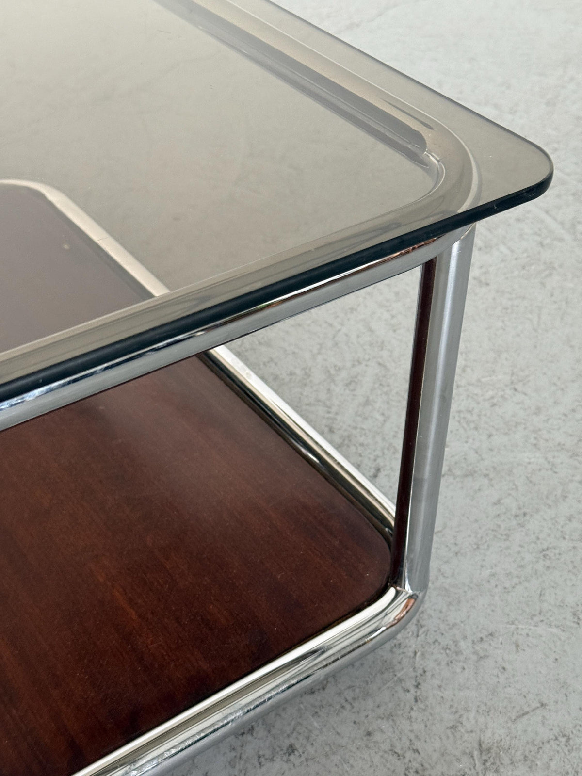 Italian Mid Century Two-Tier Coffee Table