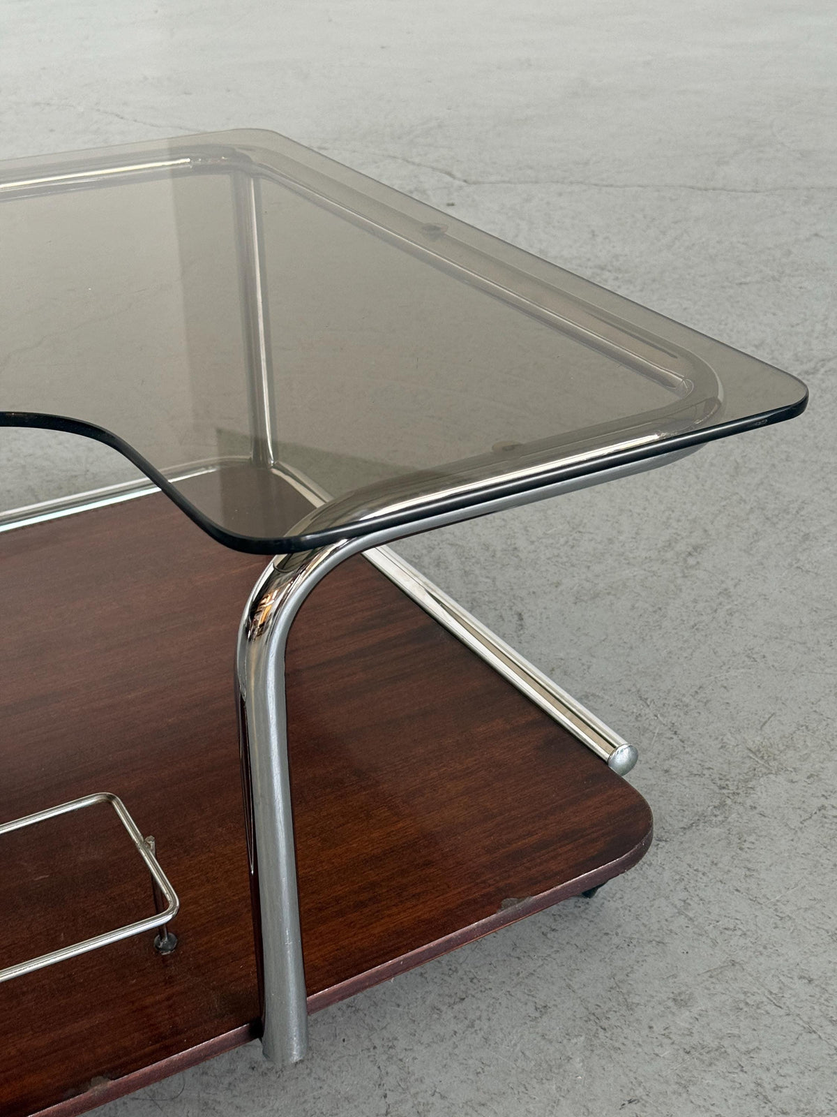Italian Mid Century Two-Tier Coffee Table