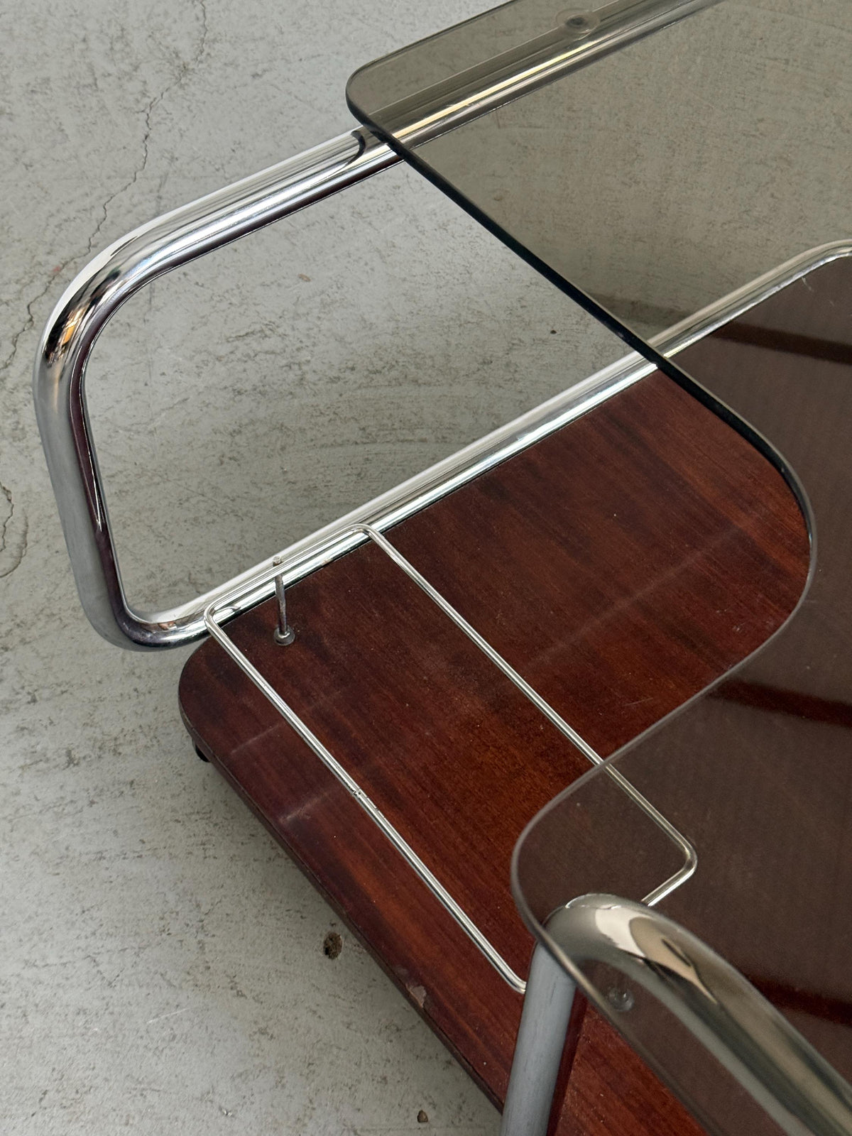 Italian Mid Century Two-Tier Coffee Table