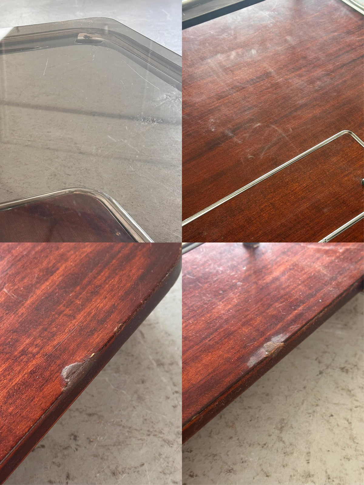 Italian Mid Century Two-Tier Coffee Table