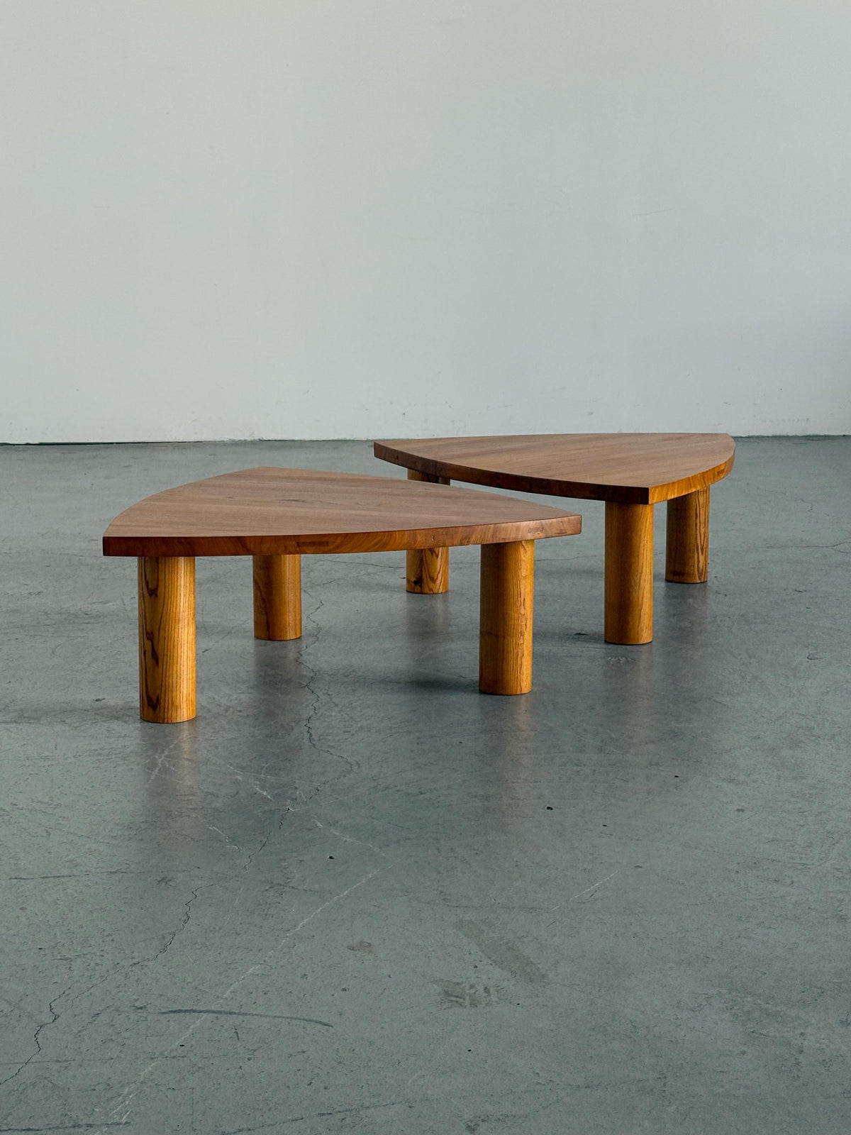 Triangular Tables in the Style of Pierre Chapo