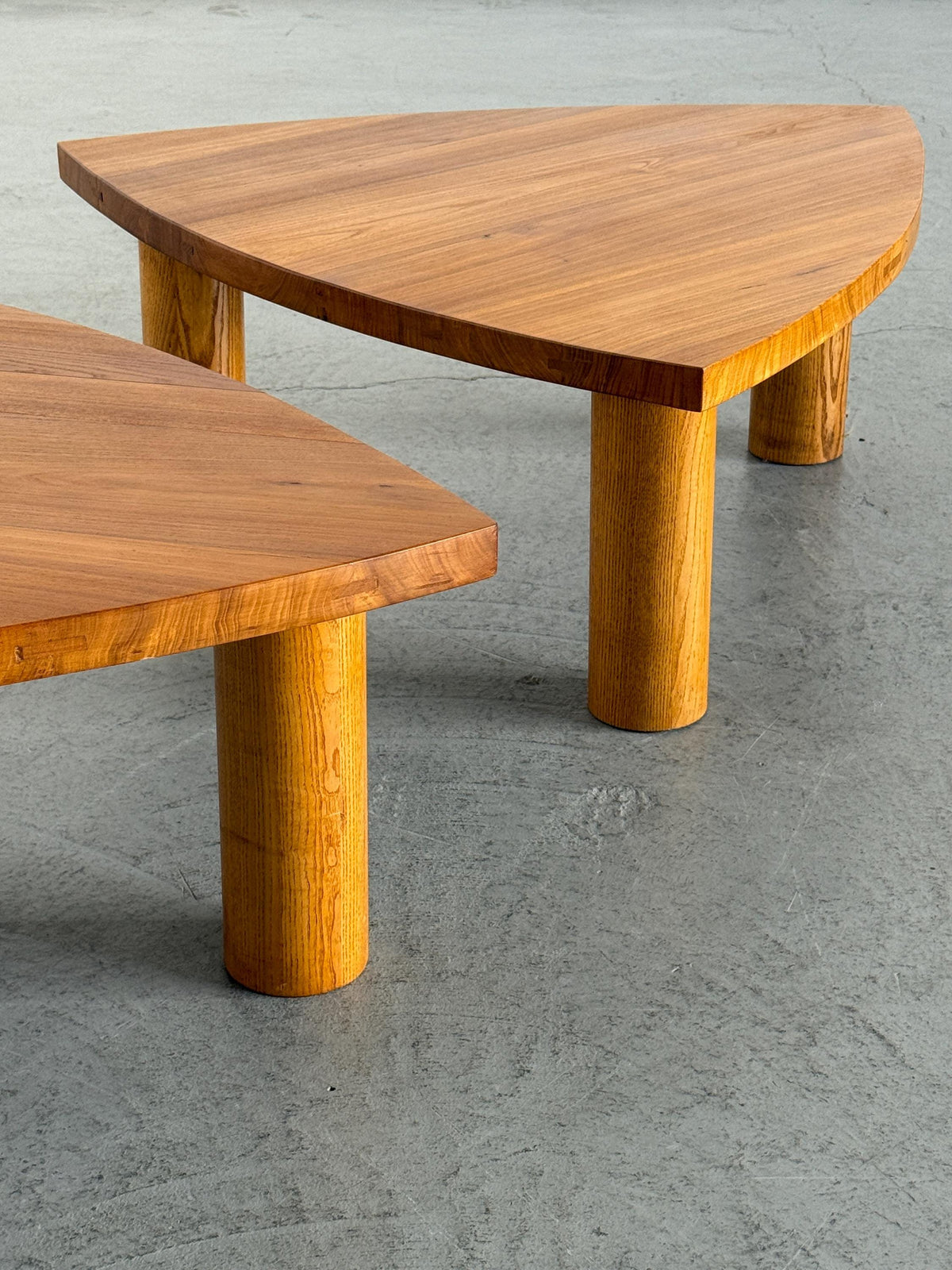 Triangular Tables in the Style of Pierre Chapo