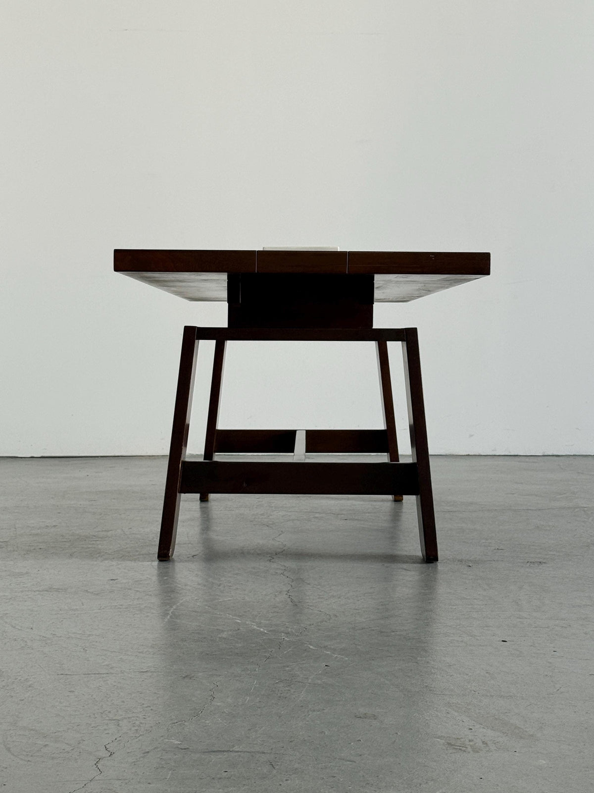 Model 611 Walnut Dining Table by Silvio Coppola for Bernini