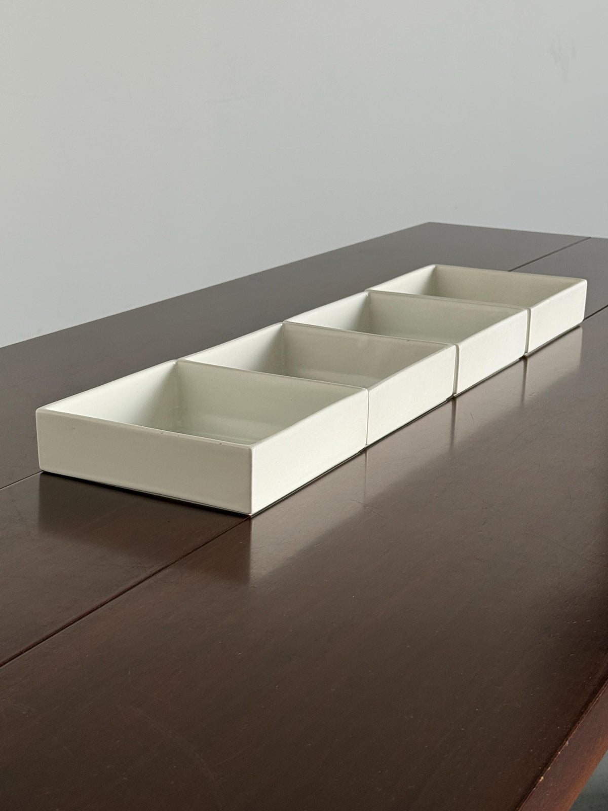 Model 611 Walnut Dining Table by Silvio Coppola for Bernini