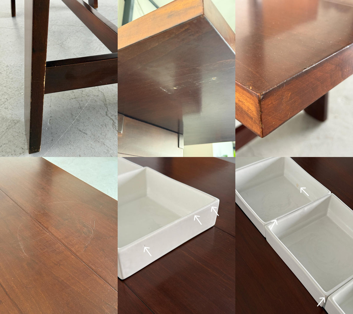 Model 611 Walnut Dining Table by Silvio Coppola for Bernini