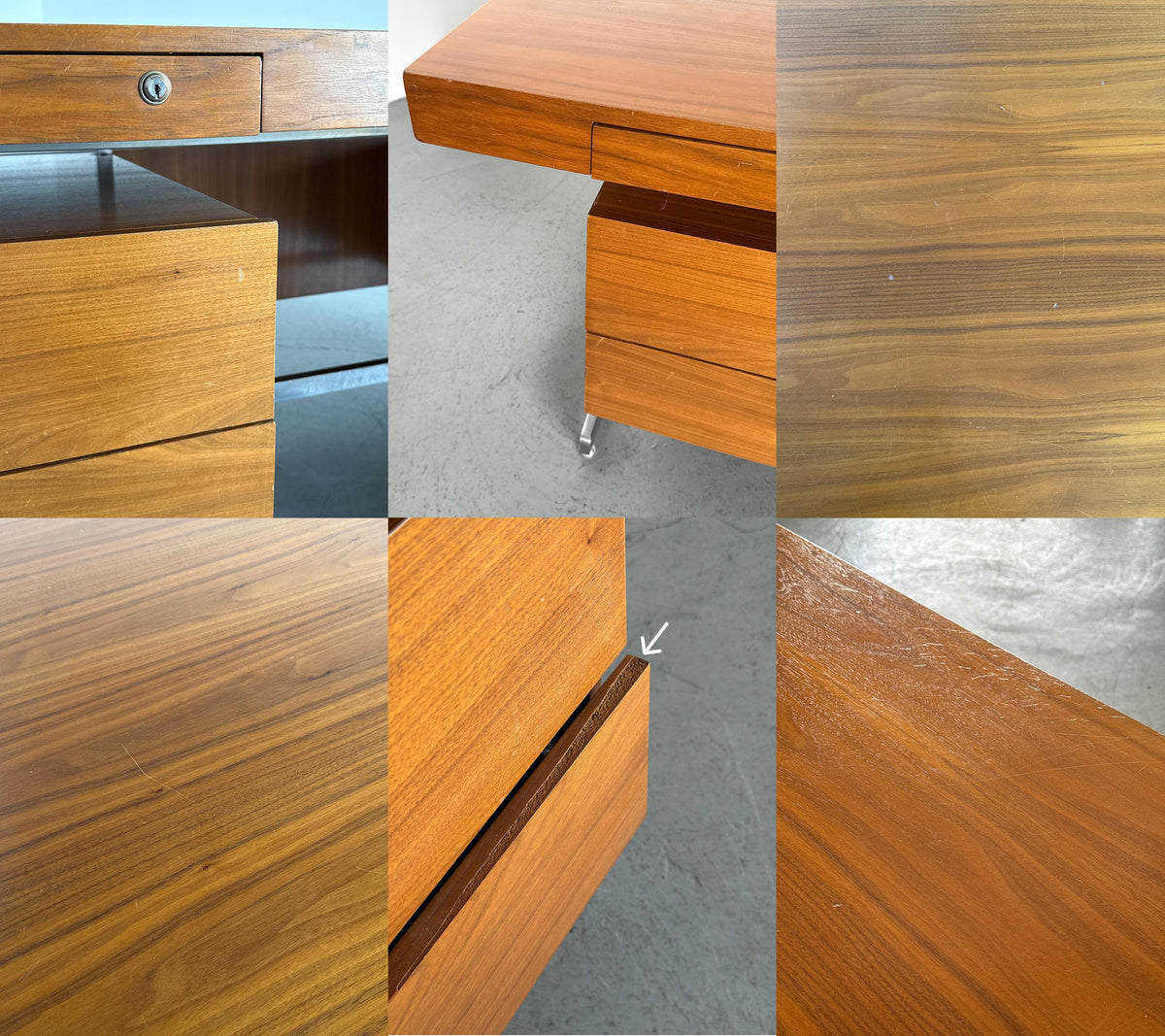 German Modernist Executive Desk