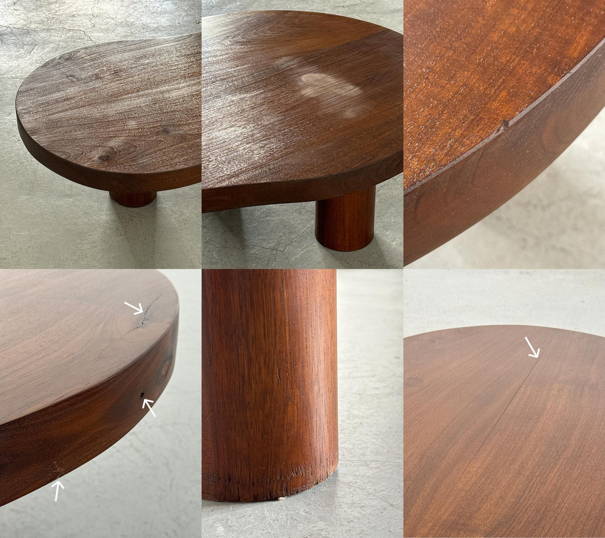 Organic Walnut Coffee Table