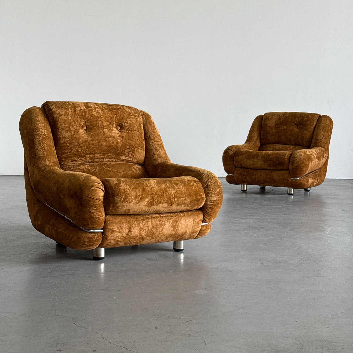 Space Age Lounge Armchairs