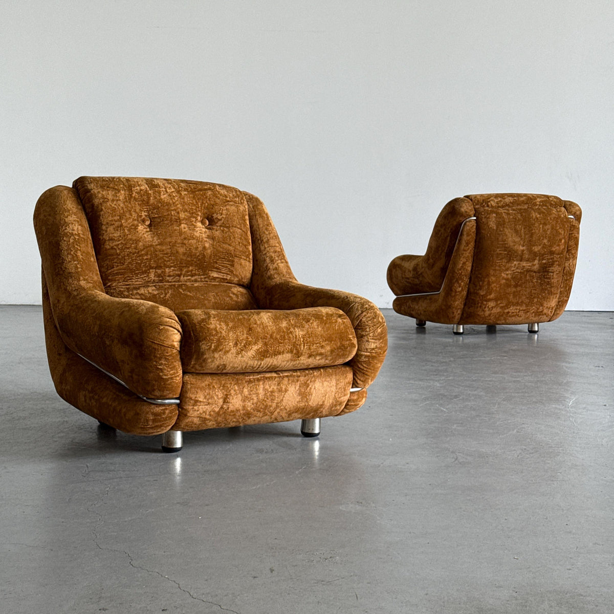 Space Age Lounge Armchairs