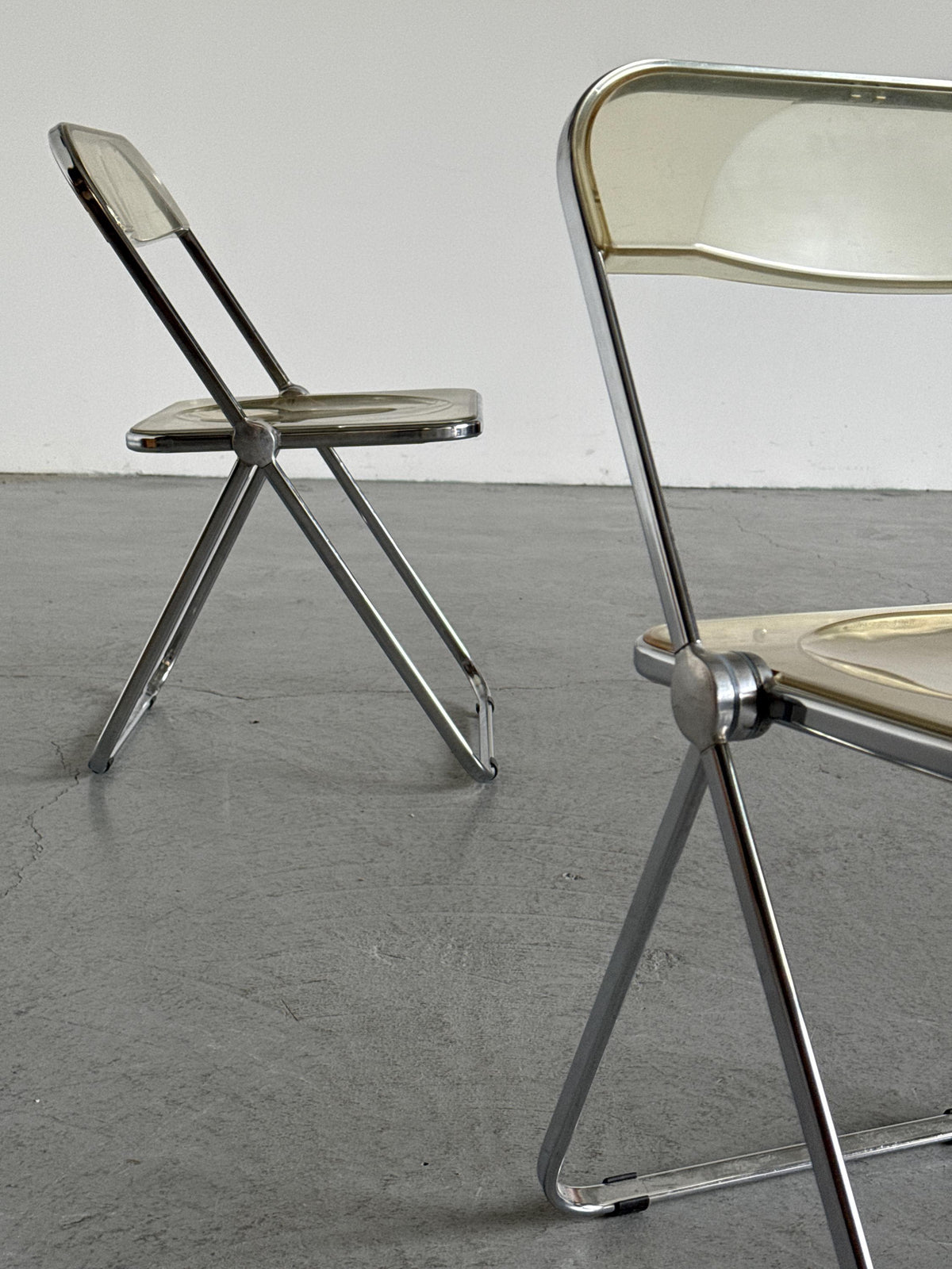 Plia Folding Chairs by Giancarlo Piretti for Anonima Castelli