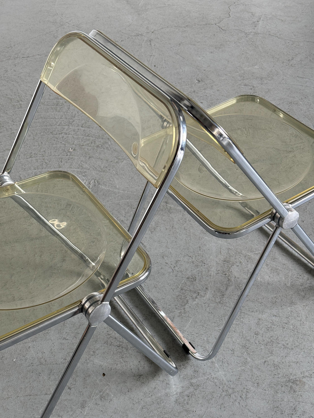 Plia Folding Chairs by Giancarlo Piretti for Anonima Castelli